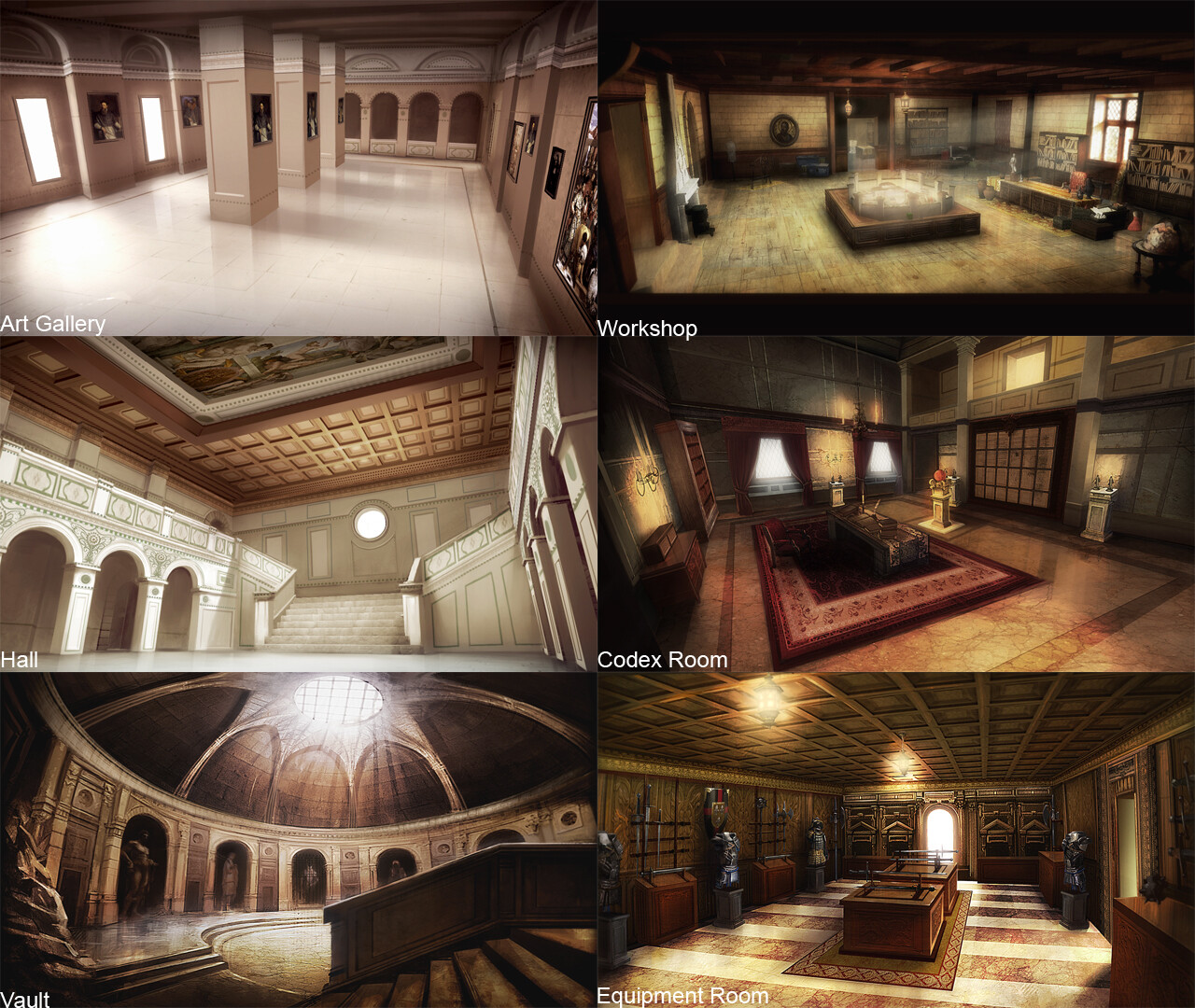 Artstation Assassin S Creed 2 Villa Auditore Monteriggioni