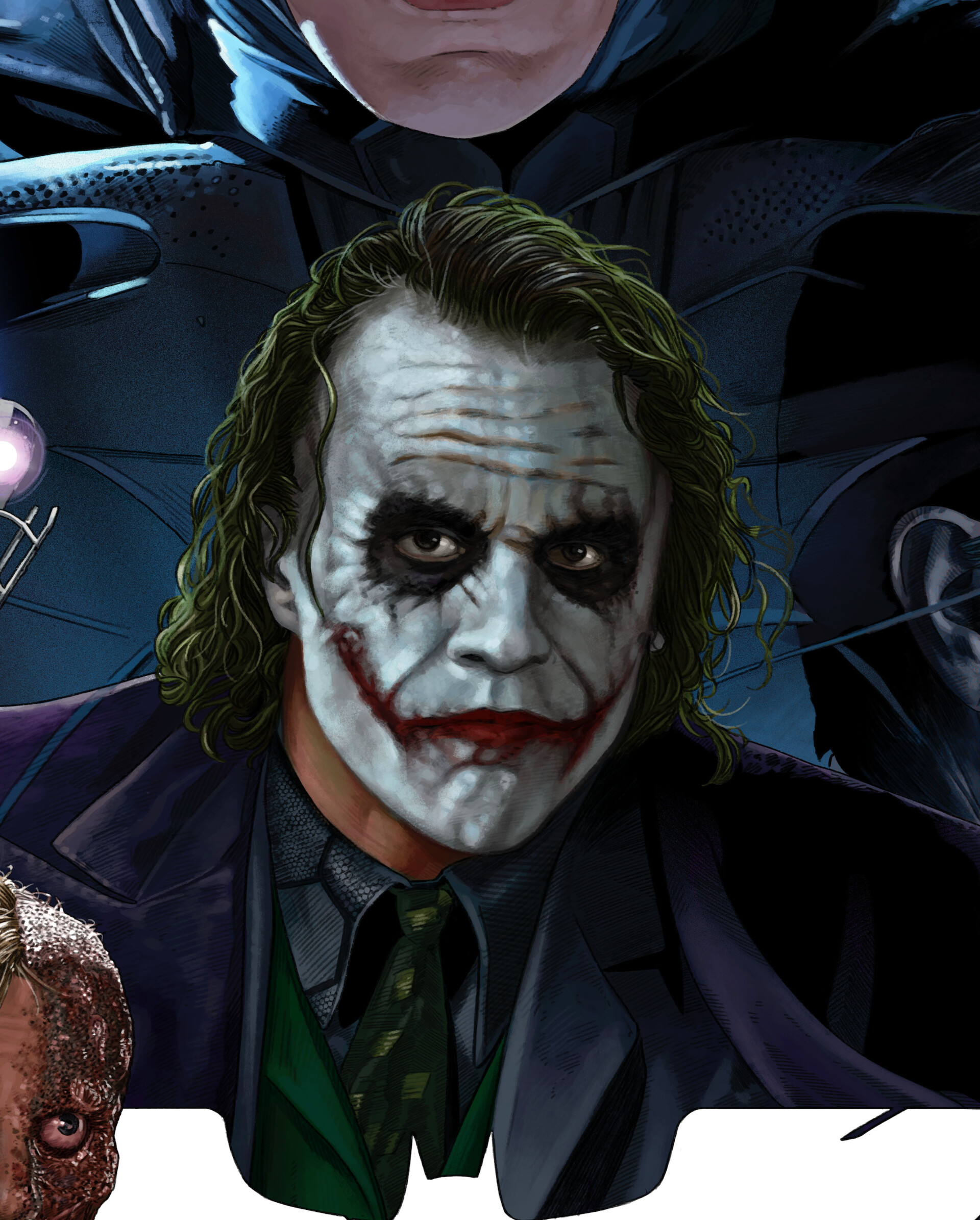 Artstation The Dark Knight Bottleneck Ruiz Burgos