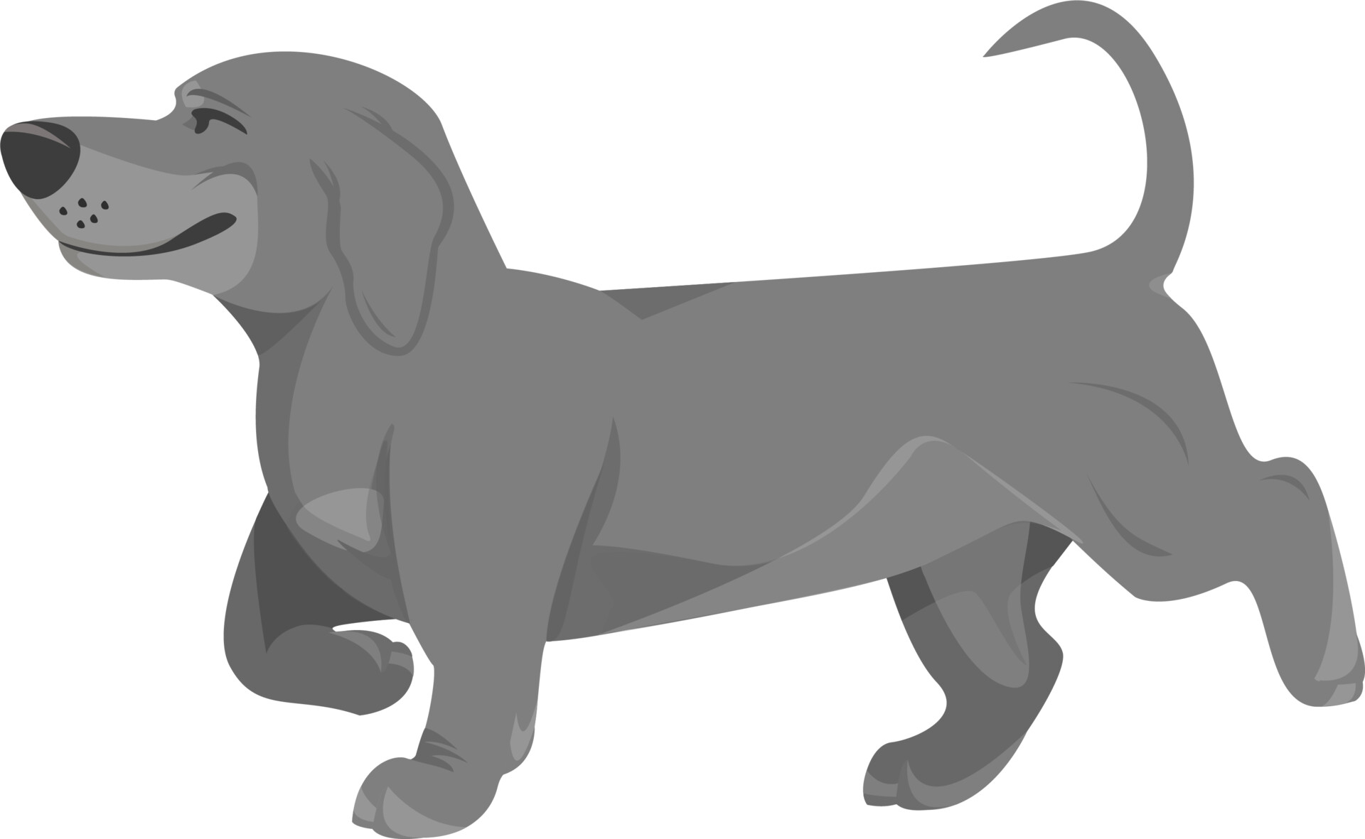 Sophia Mattocks Short Haired Dachshund Stickers
