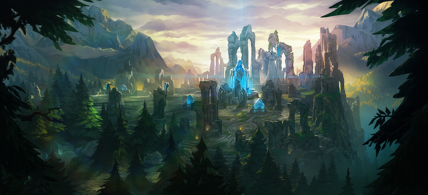 Artstation Summoners Rift Update Lol Maps Updates Lead