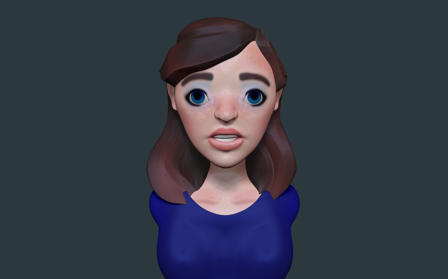 ArtStation - Character model - Girl