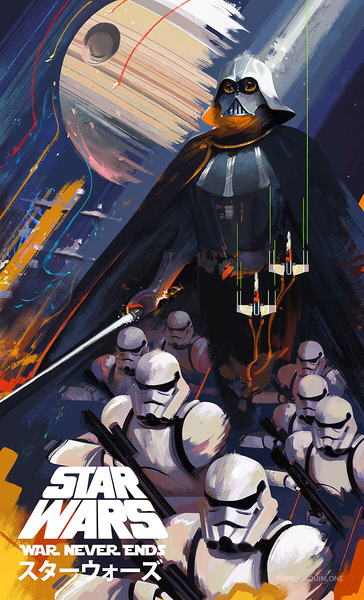 Artstation Star Wars War Never Ends