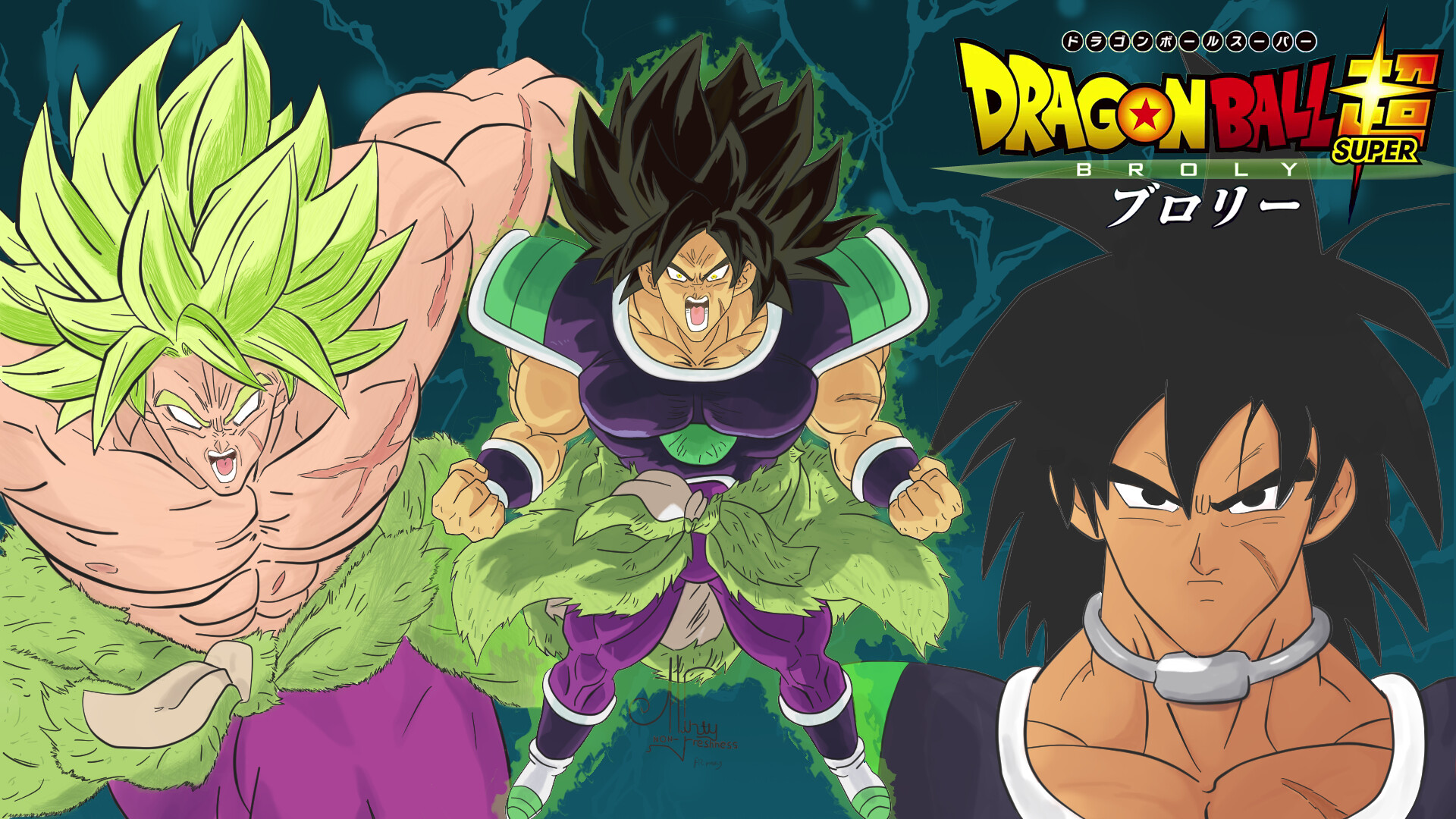 Artstation Minty S Broly Wallpaper Antonio Moses