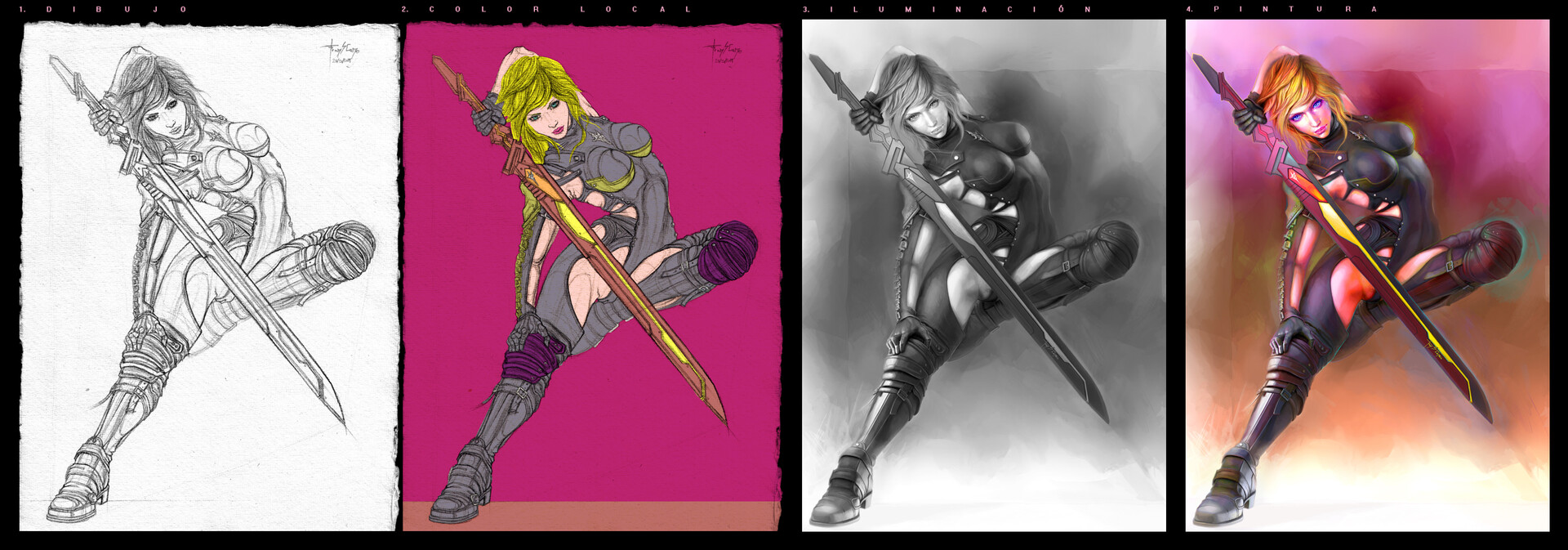 Artstation Final Fantasy Xiii Lightning Fran S Cano