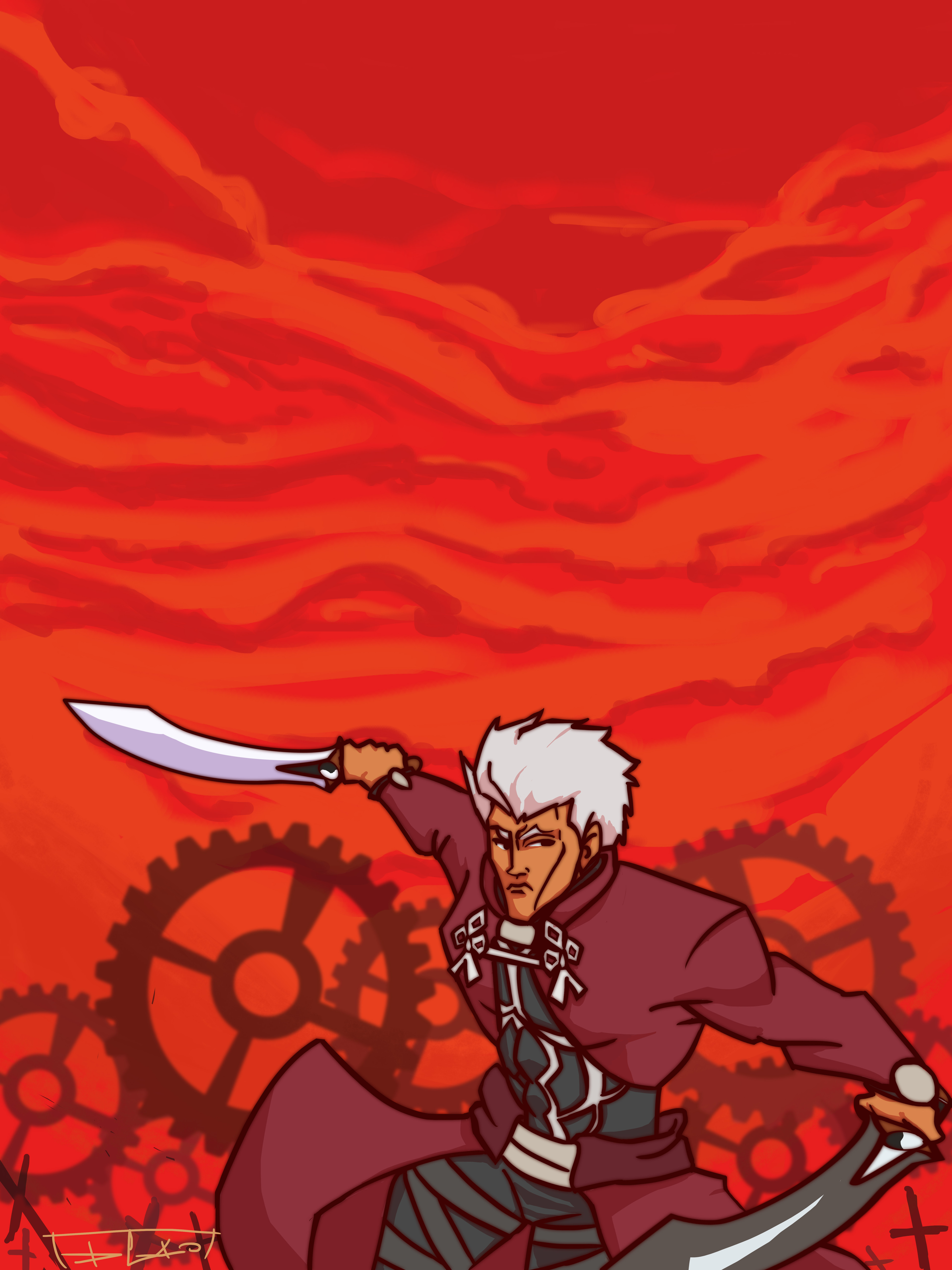 Dgdodraw Archer Fate Stay Night Fan Art Dgdodraw Archer Fate Stay Night Fan Art