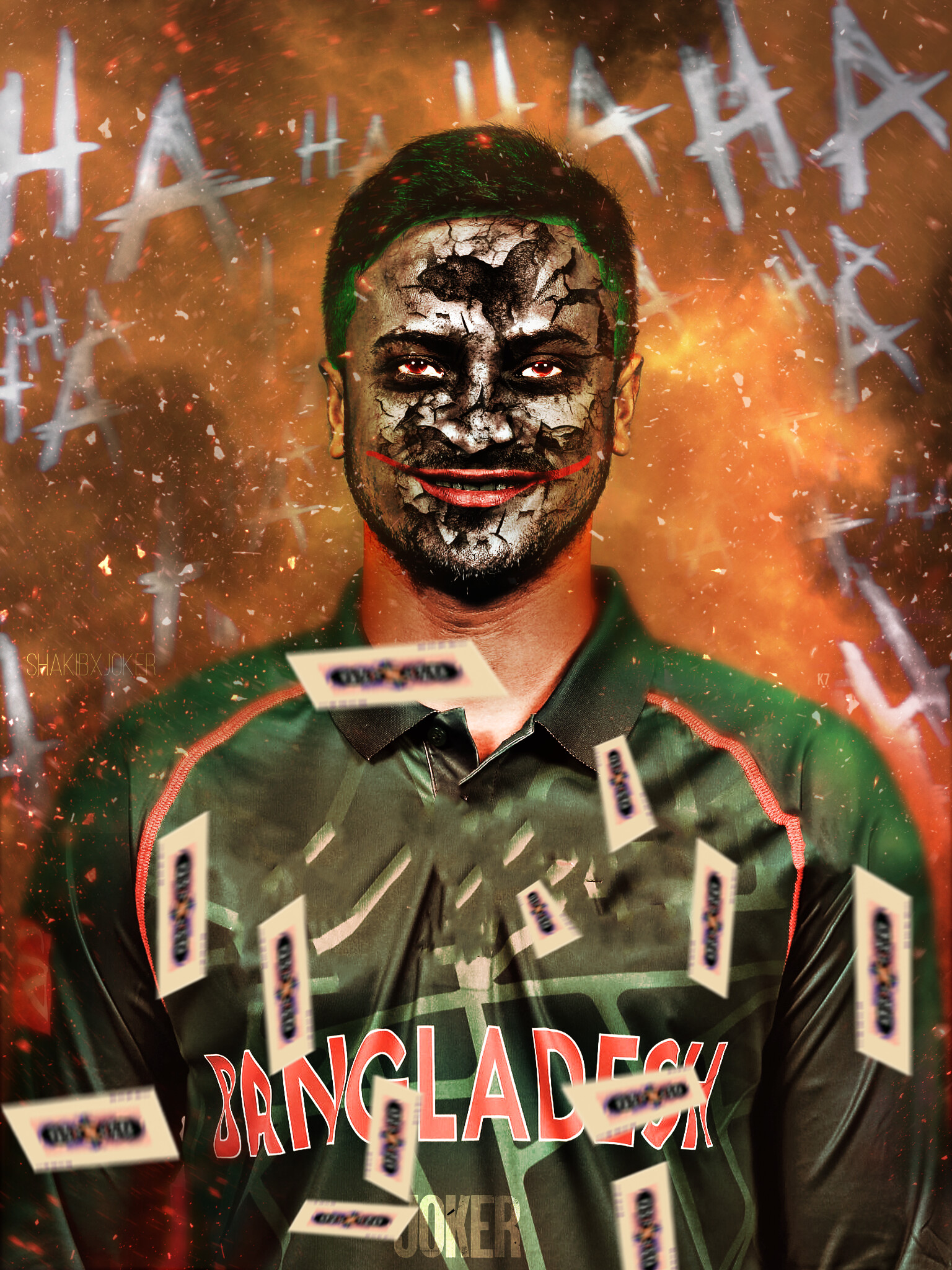 artstation shakib al hasan as joker