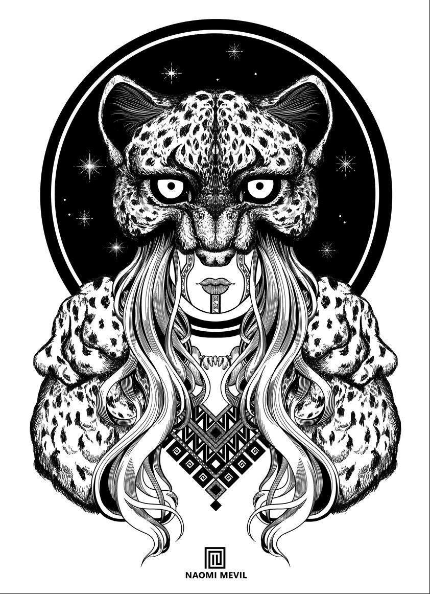 Naomi Mevil - Nahual, image size:842x1162