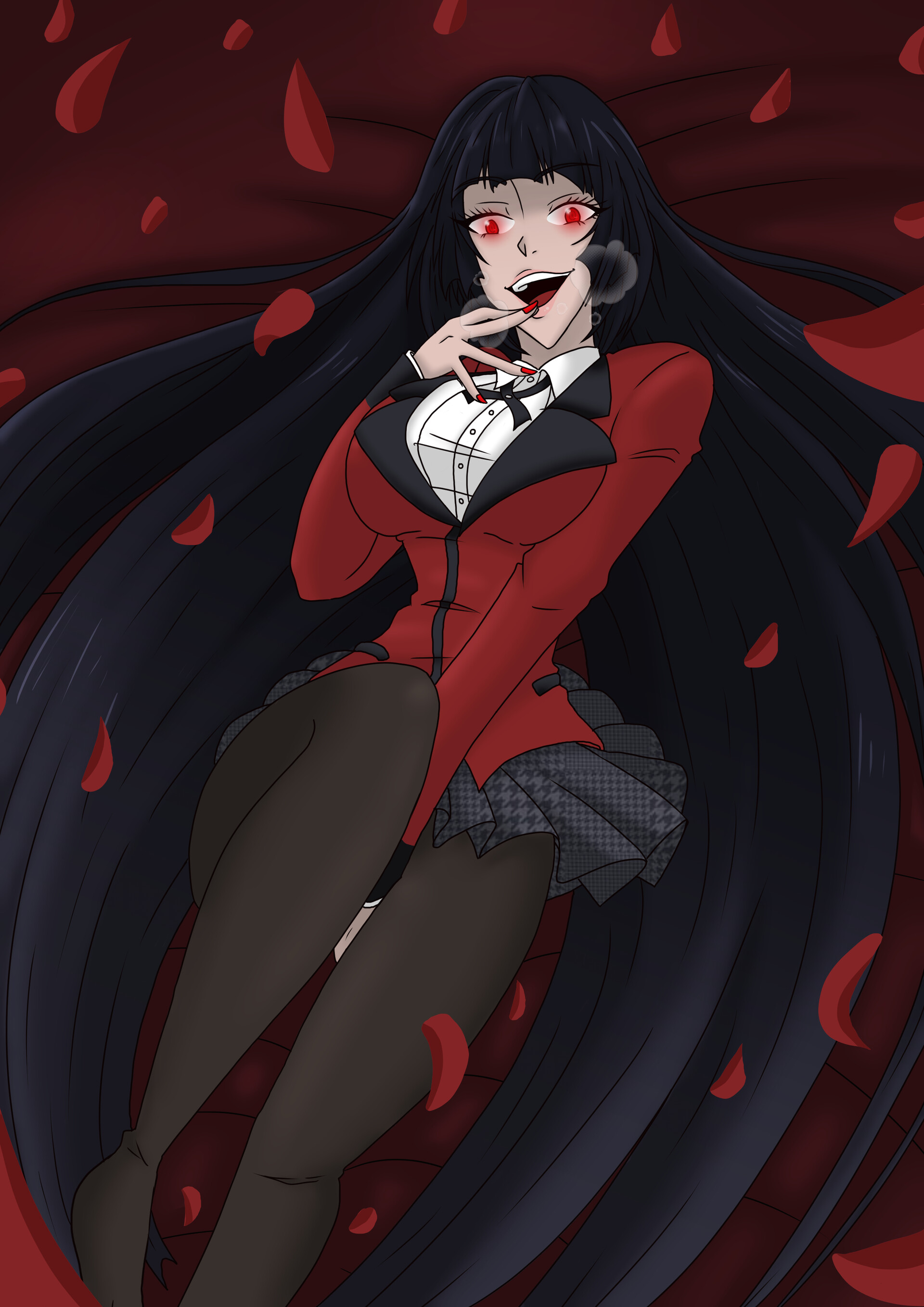 Kakegurui Multi Audio Clip: The crazier you are, the more you love to gamble Yumeko Jabami