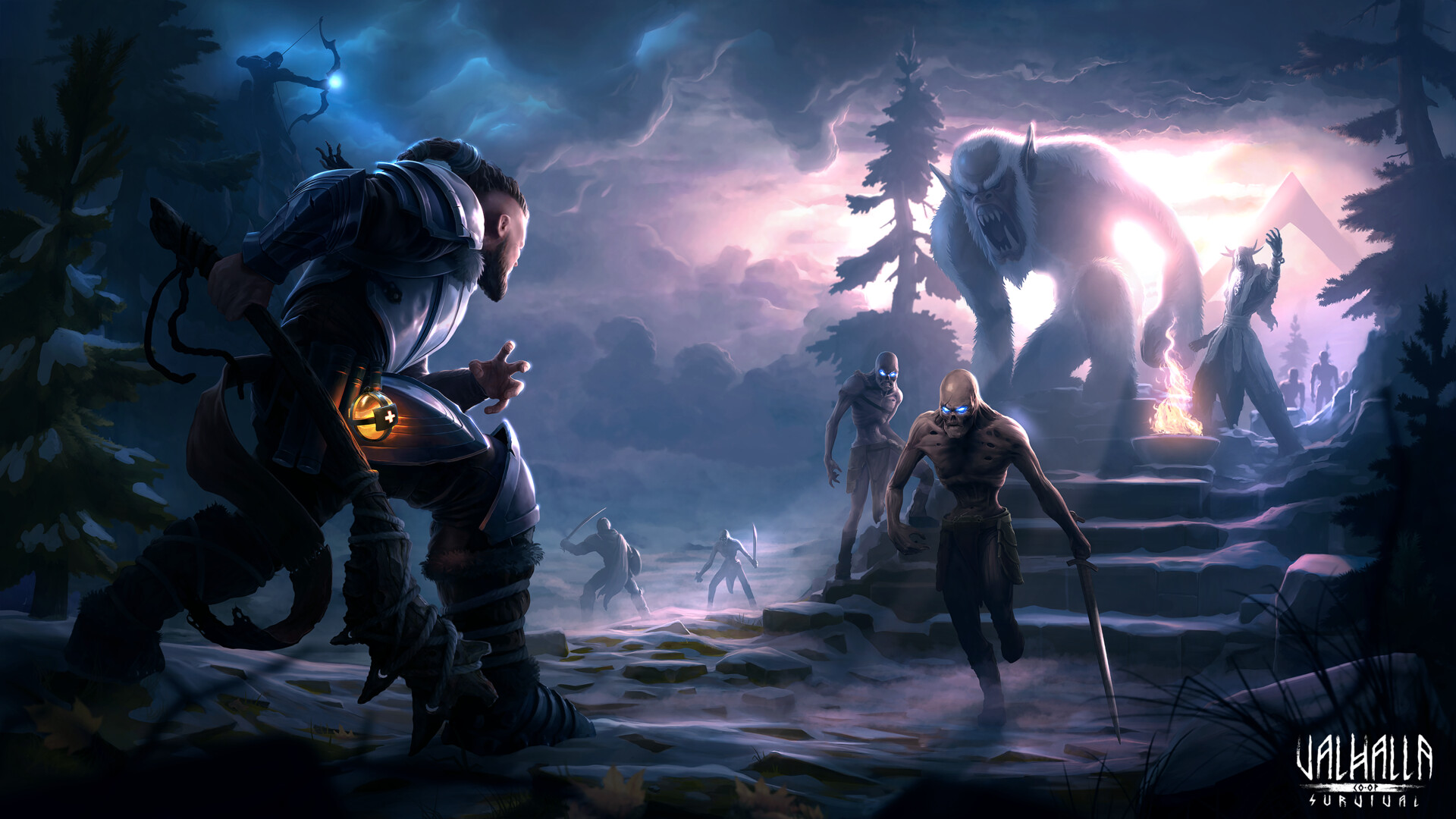Valhalla рагнарек. Промо арт игры. Рагнарёк гибель богов. Промо арты игр. Вальхалла Скандинавия.