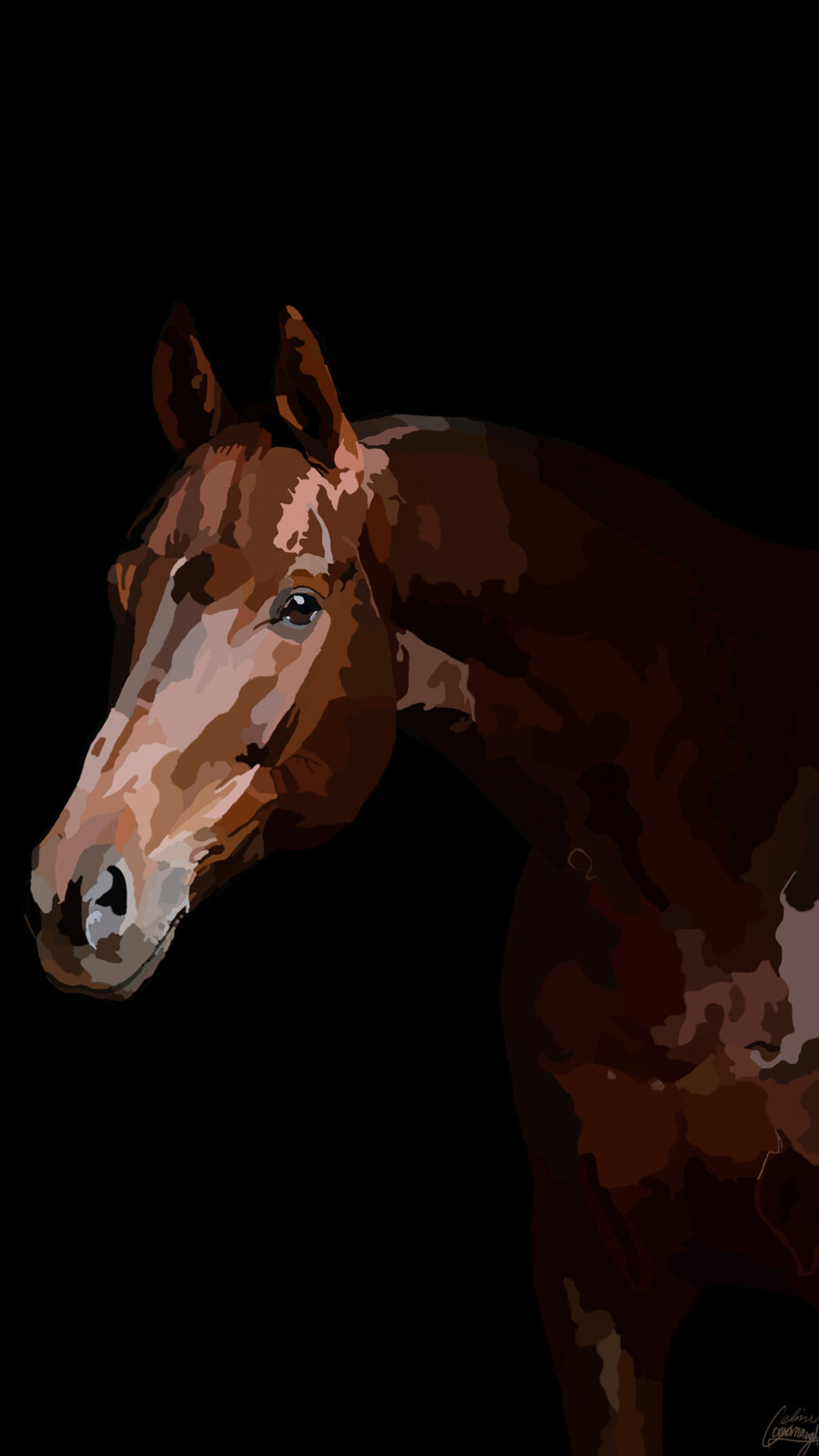 Painted in Photoshop. 