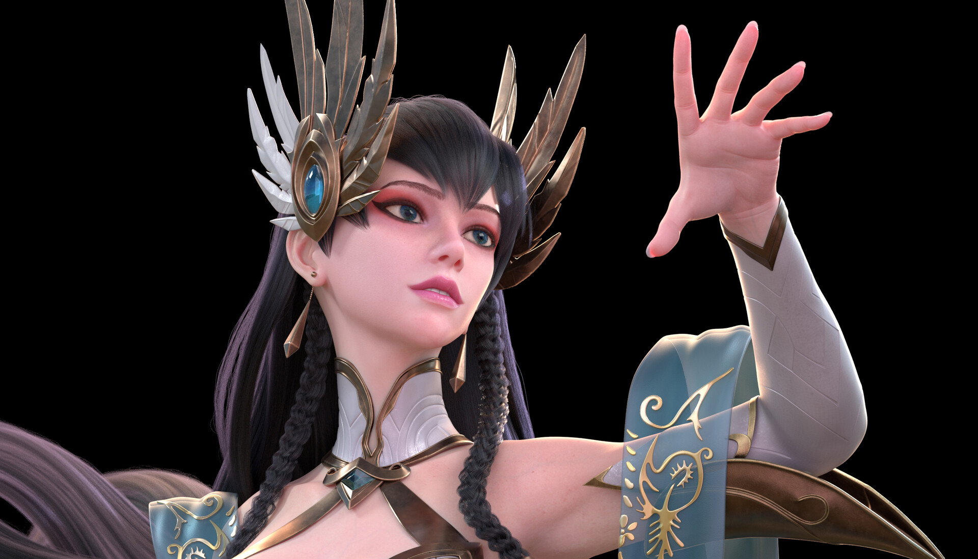 divine sword irelia statue