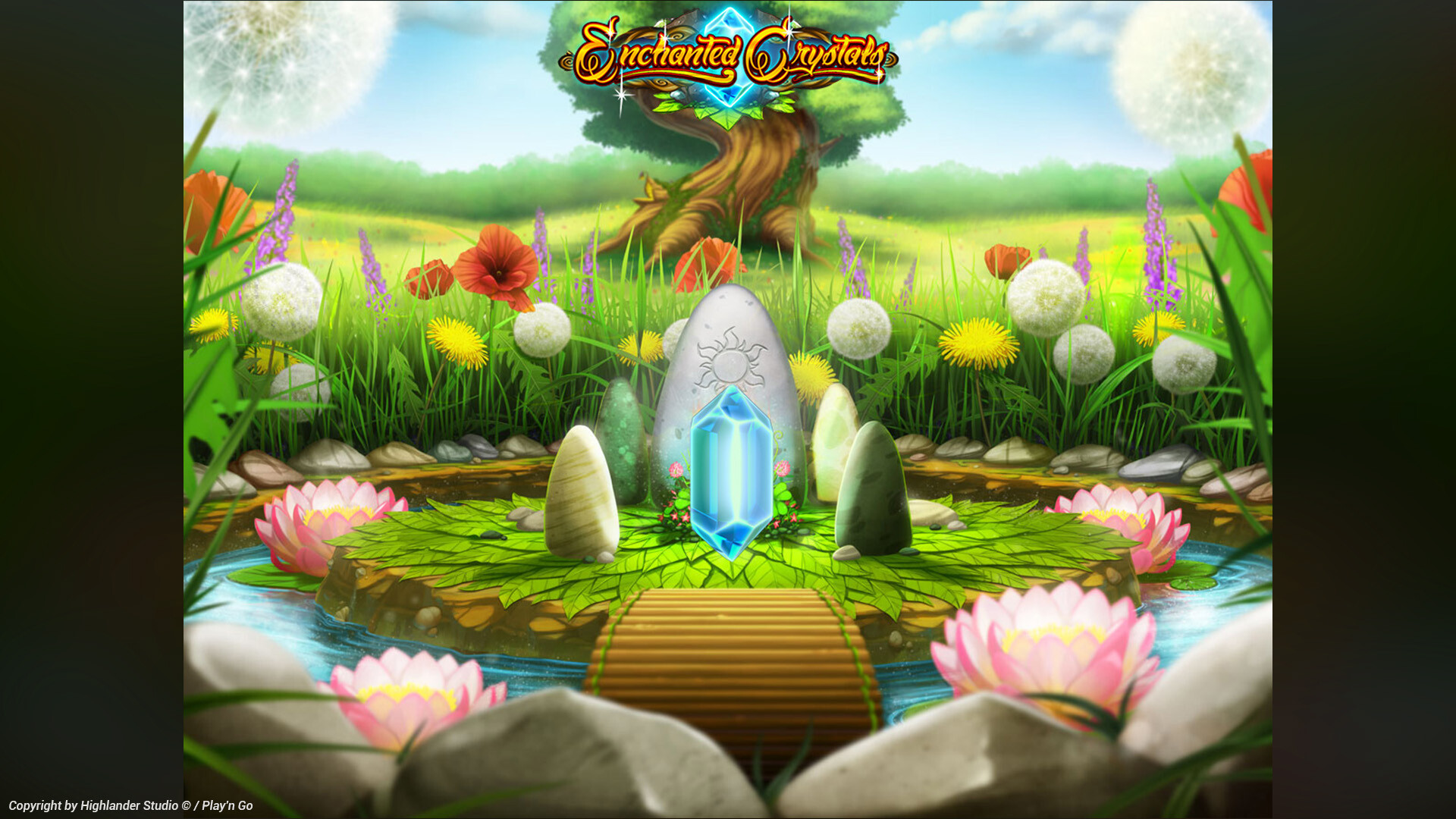 Artstation Enchanted Crystals Background Concept Art