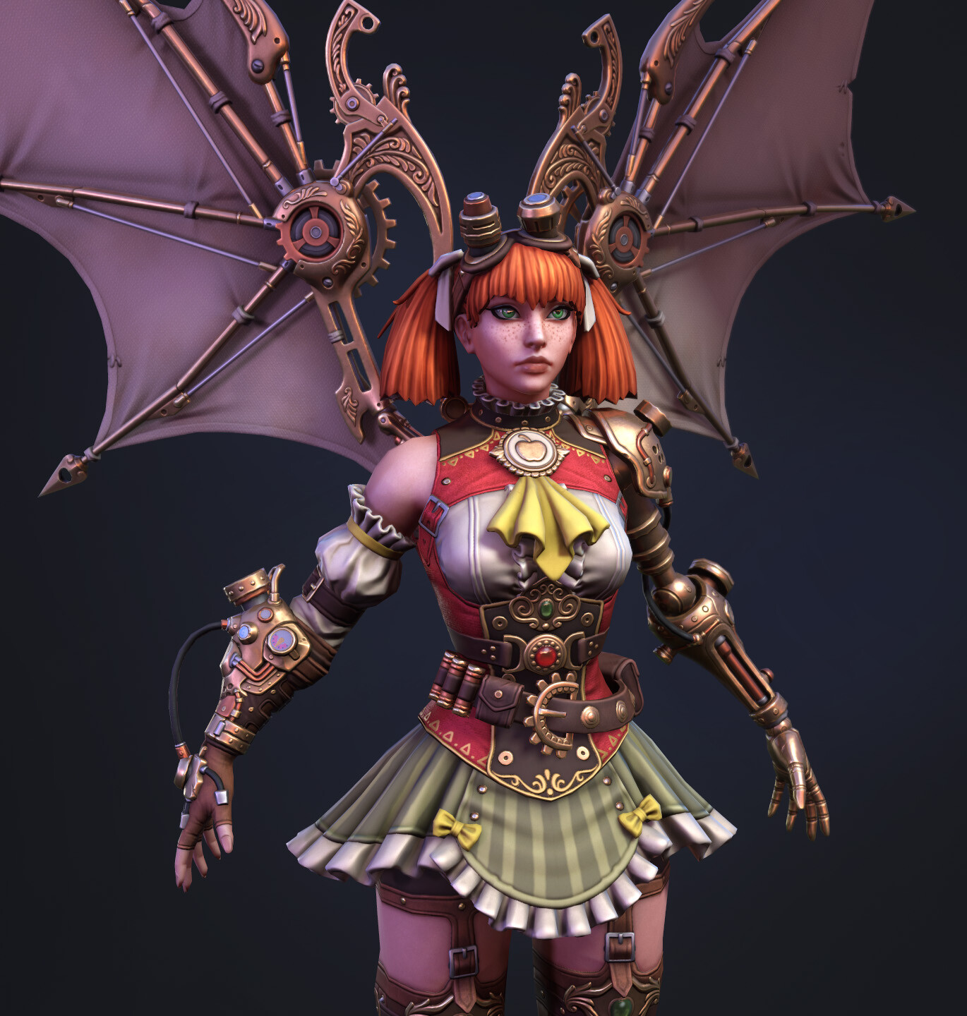 Artstation Clockwork Chaos Discordia Hans Hirth Dragon keeper discordia will be available in the pendragon bundle alongside blight guardian athena, the excalibur ward skin clockwork chaos discordia hans hirth