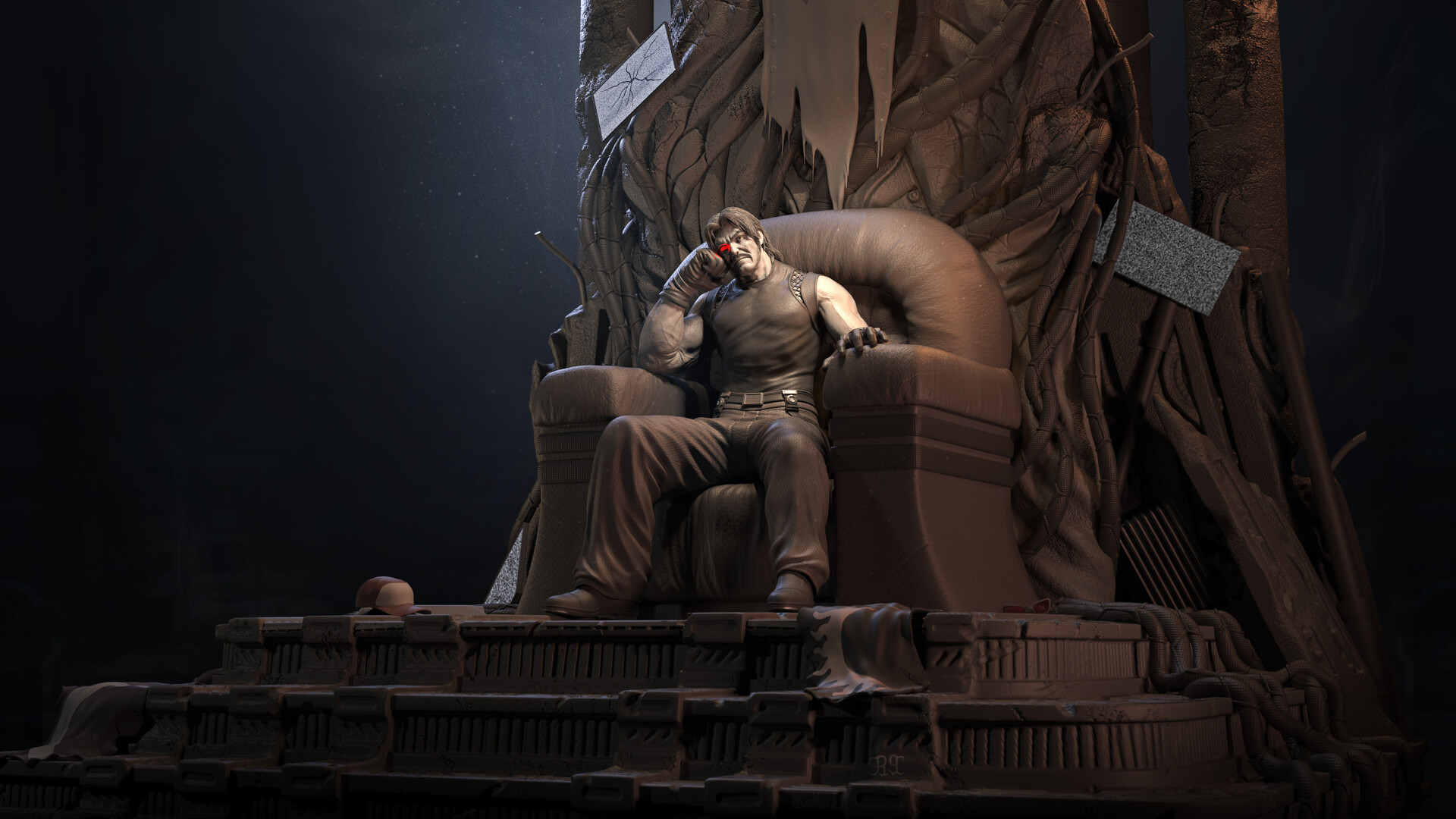 Artstation Rugal Bernstein King Of Fighters Sm Bonin