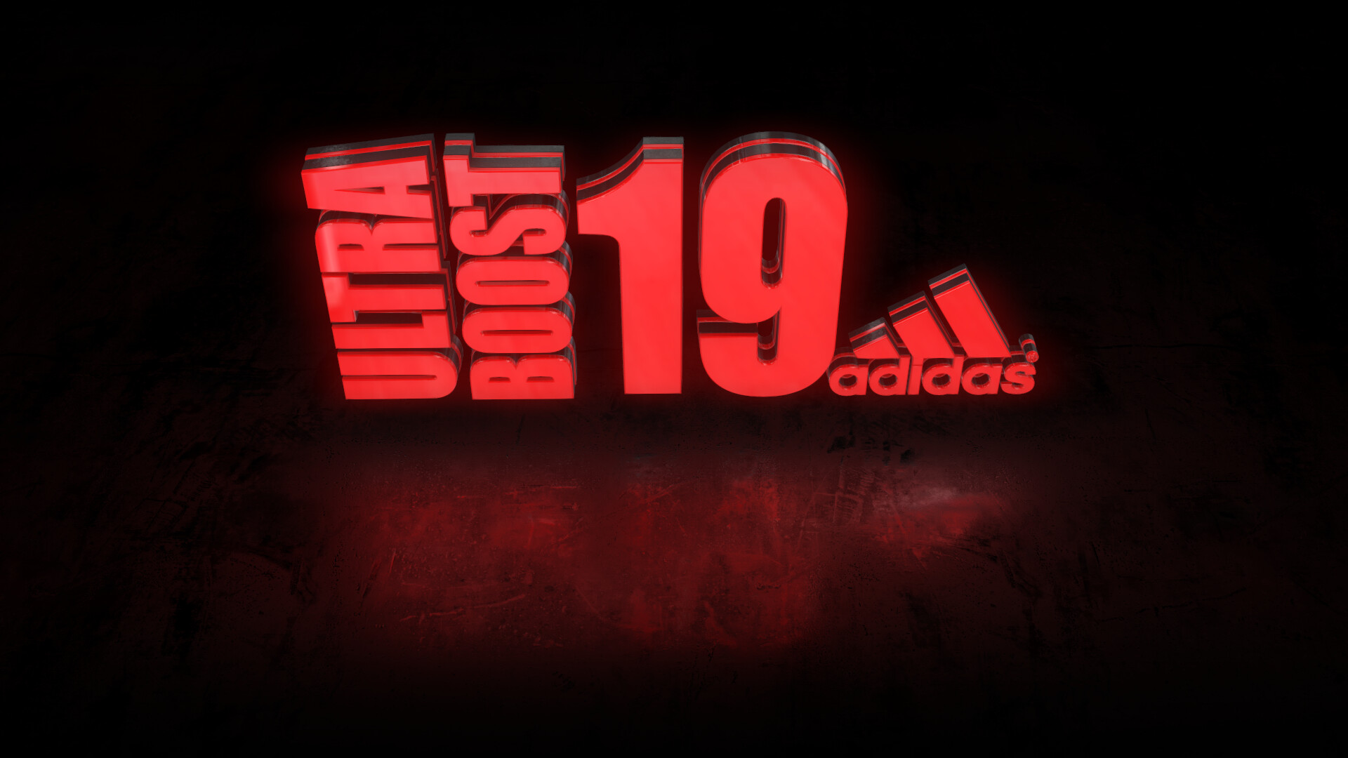 Jean Rigorfi - UltraBoost 19 - Adidas - Logo Reveal - Study