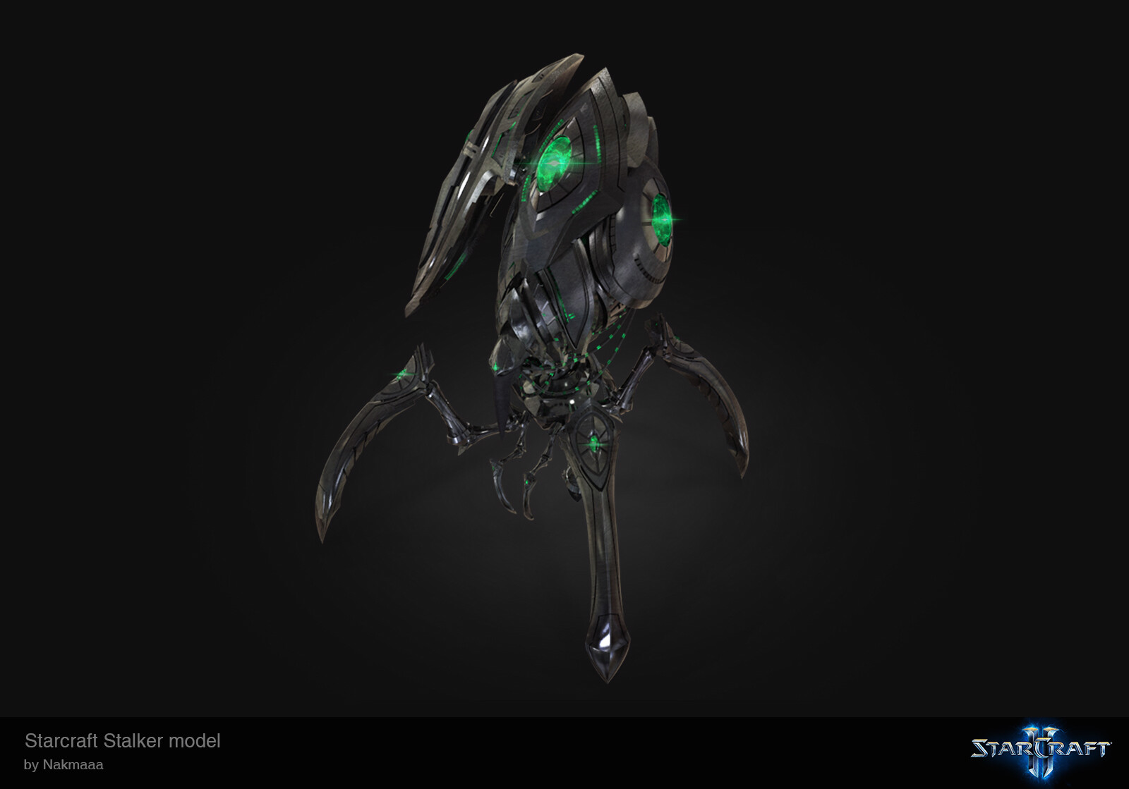 ArtStation - Starcraft Stalker model