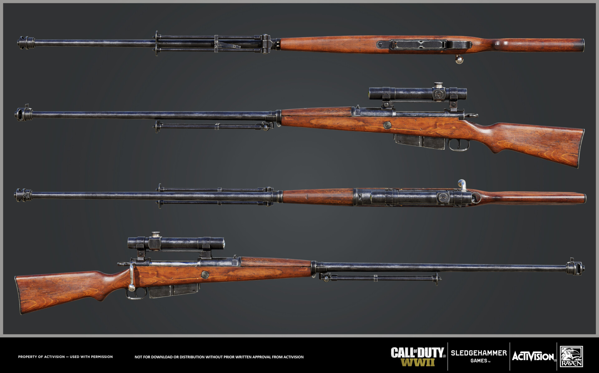 call of duty ww2 snipers