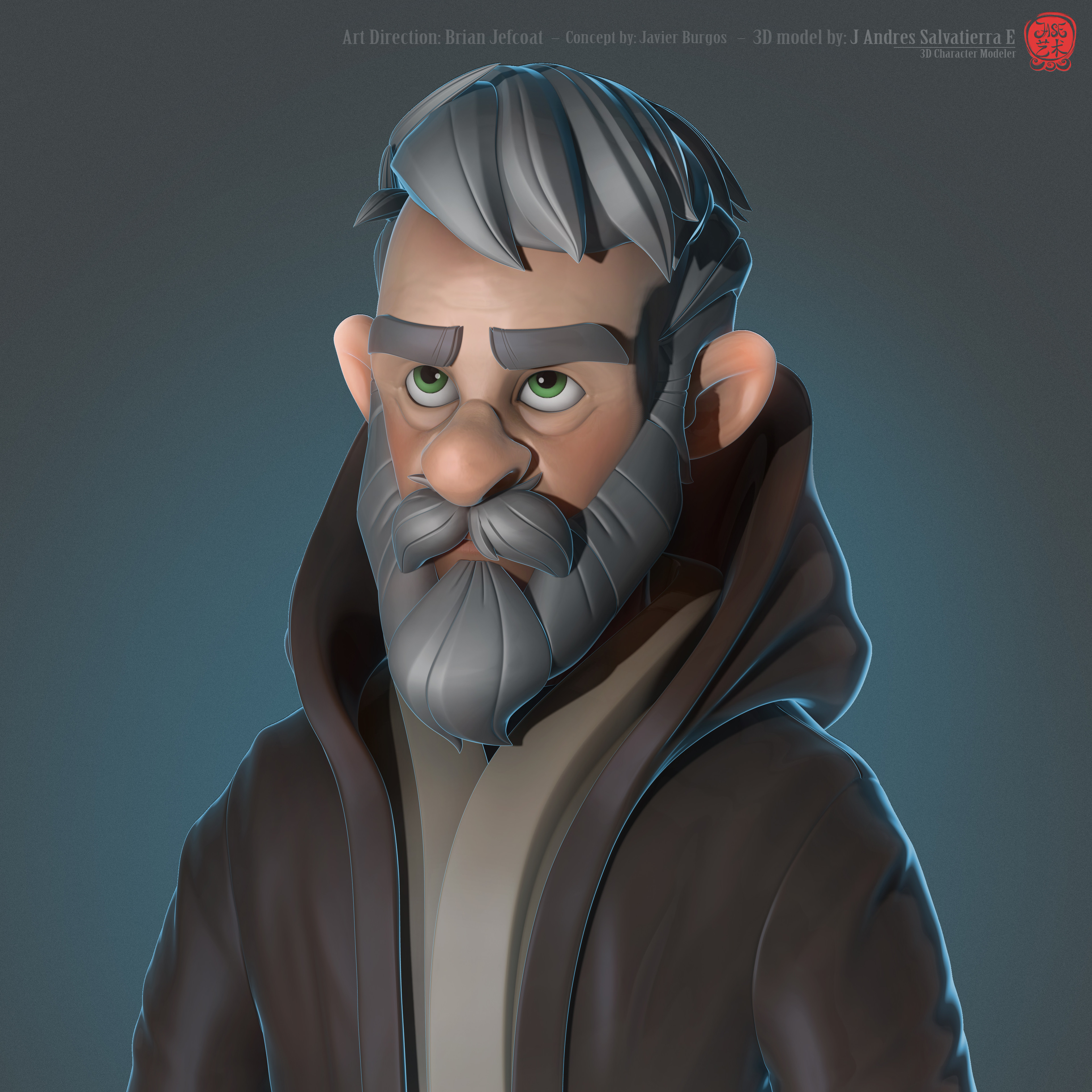 Artstation Obiwan Kenobi Bust Sculpt Creating Appealing Heads