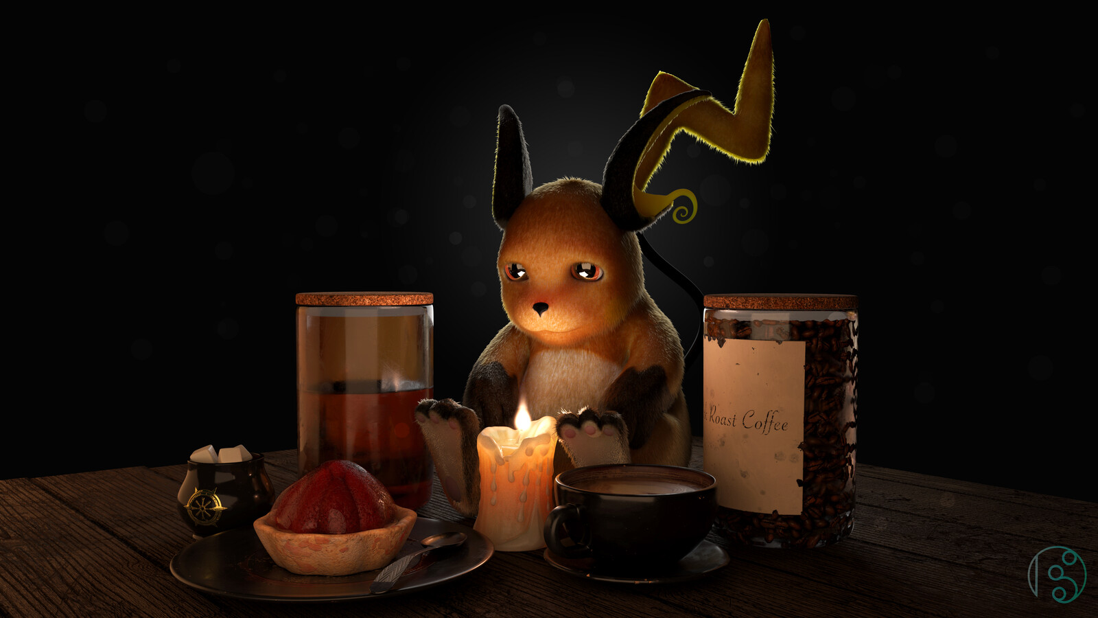 Raichu (Pokemon Fan Art)