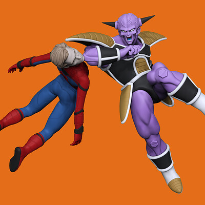 ArtStation - Dragon Ball -- Goku Kid Shenlong