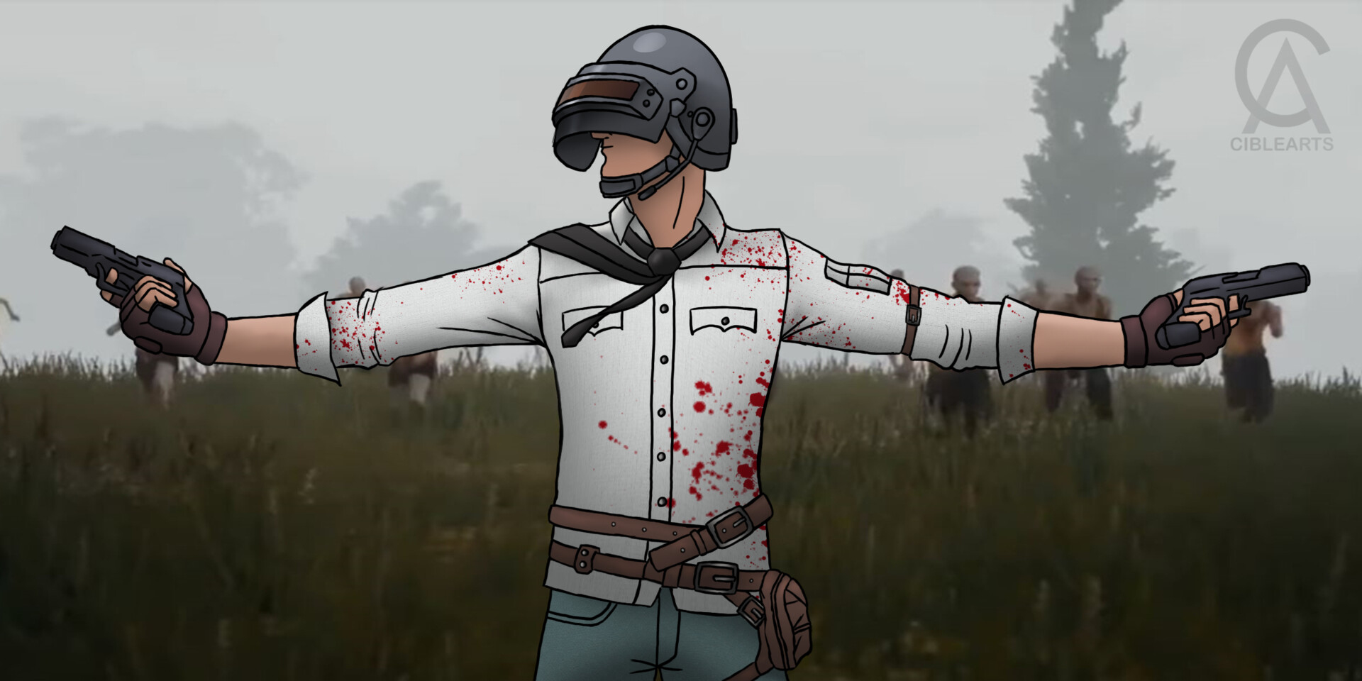 Pubg fan hot sale art