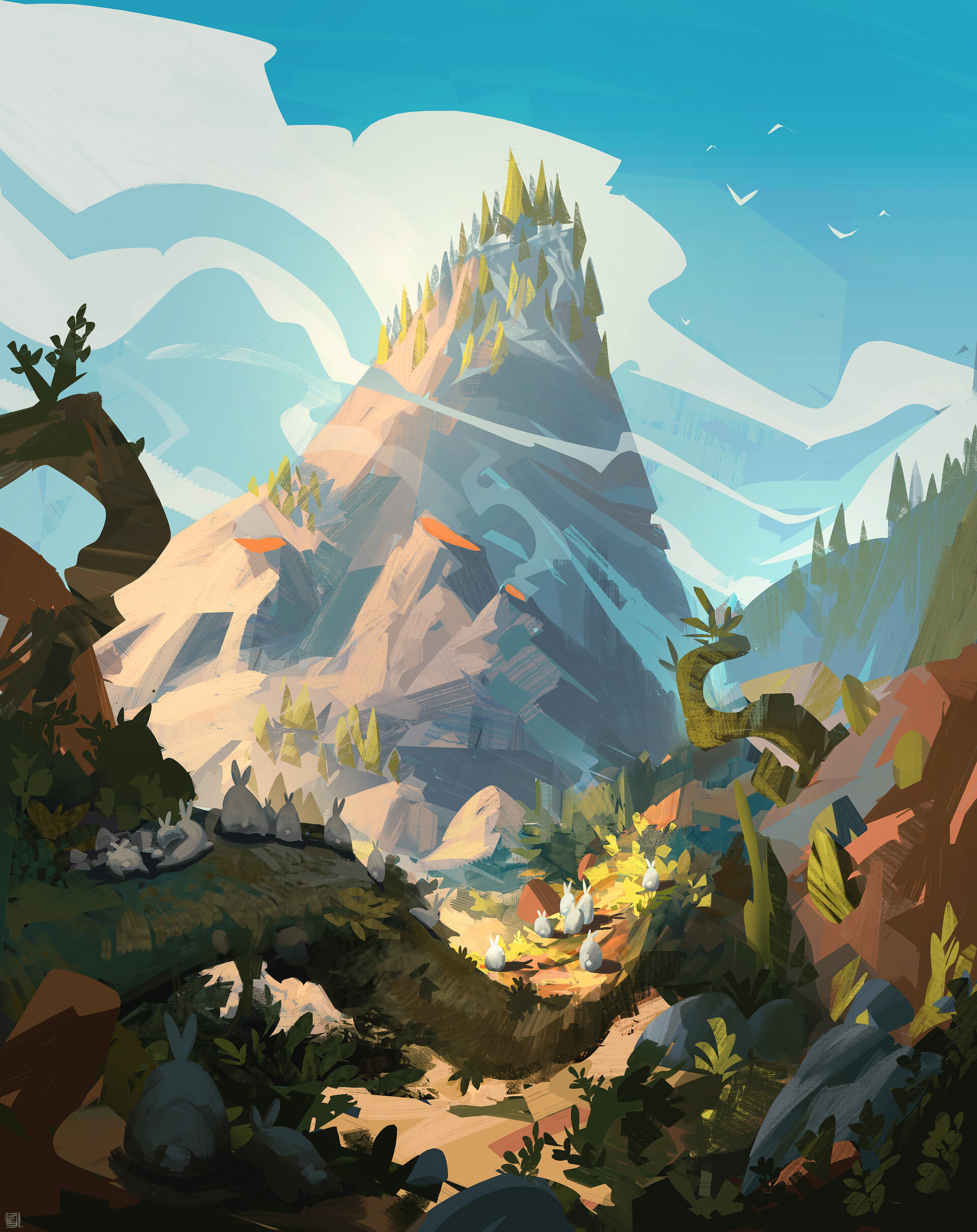 Artstation Somewhere On An Island Hue Teo