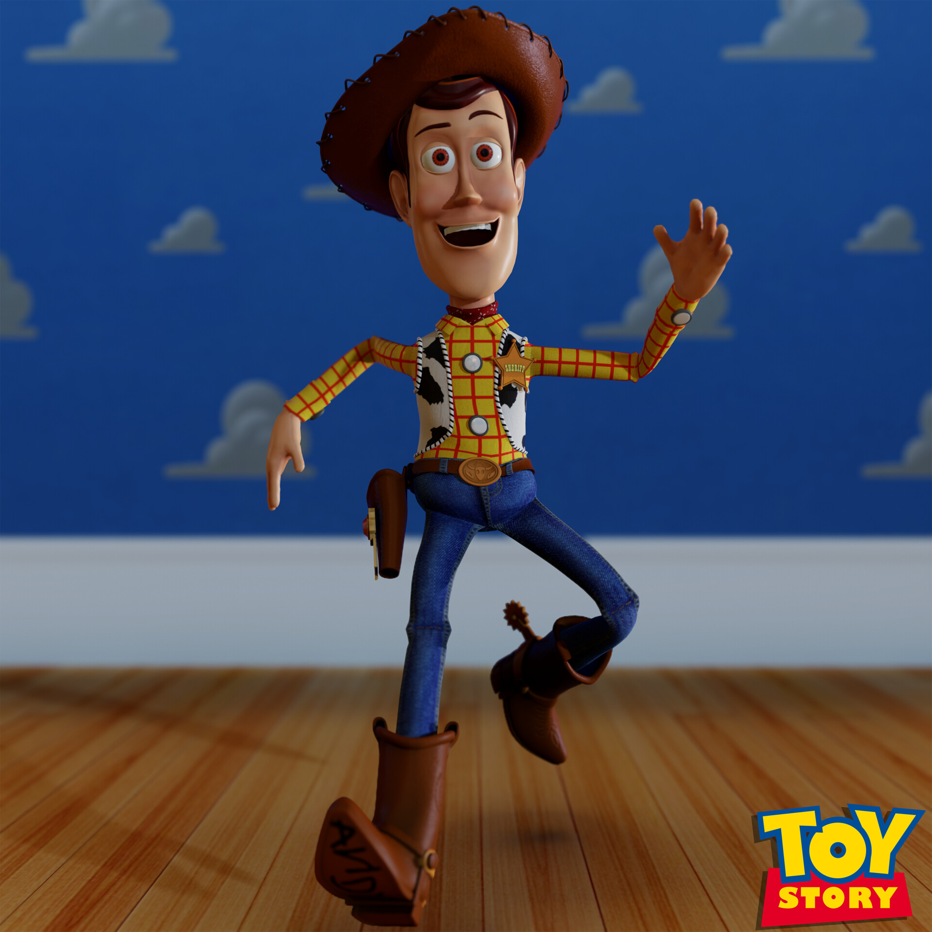 Steven Chabeaux Woody From Toy Story