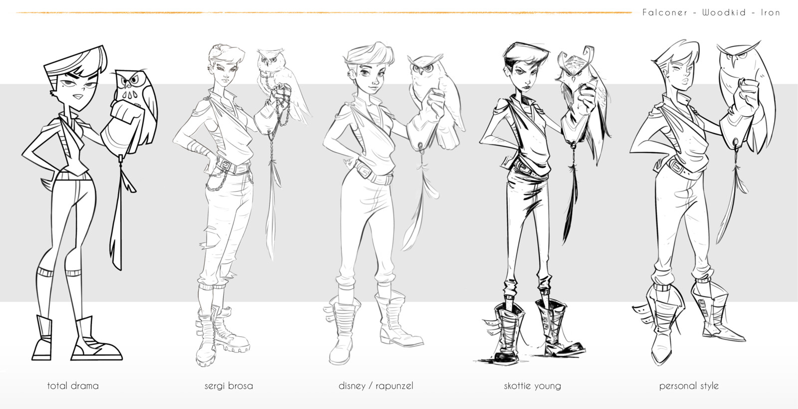 style studies sketch