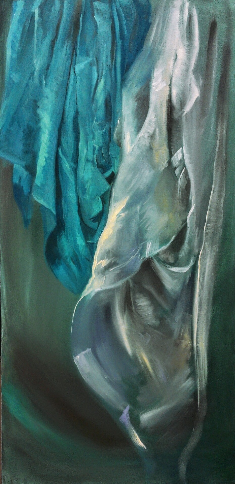 Hillary Minne Fabric Oil Paintings