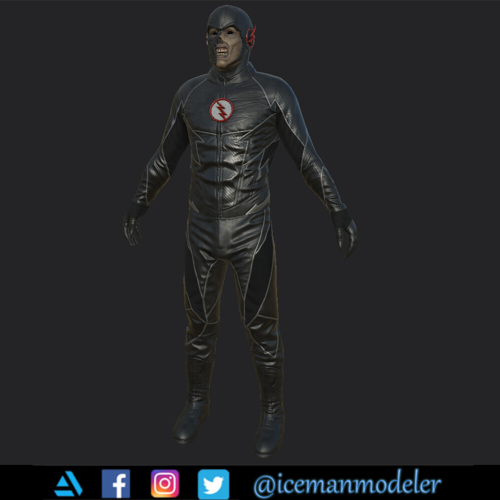 CW чёрный флеш. Блэк зум. CW the Flash characters Pack. Black Flash Project.
