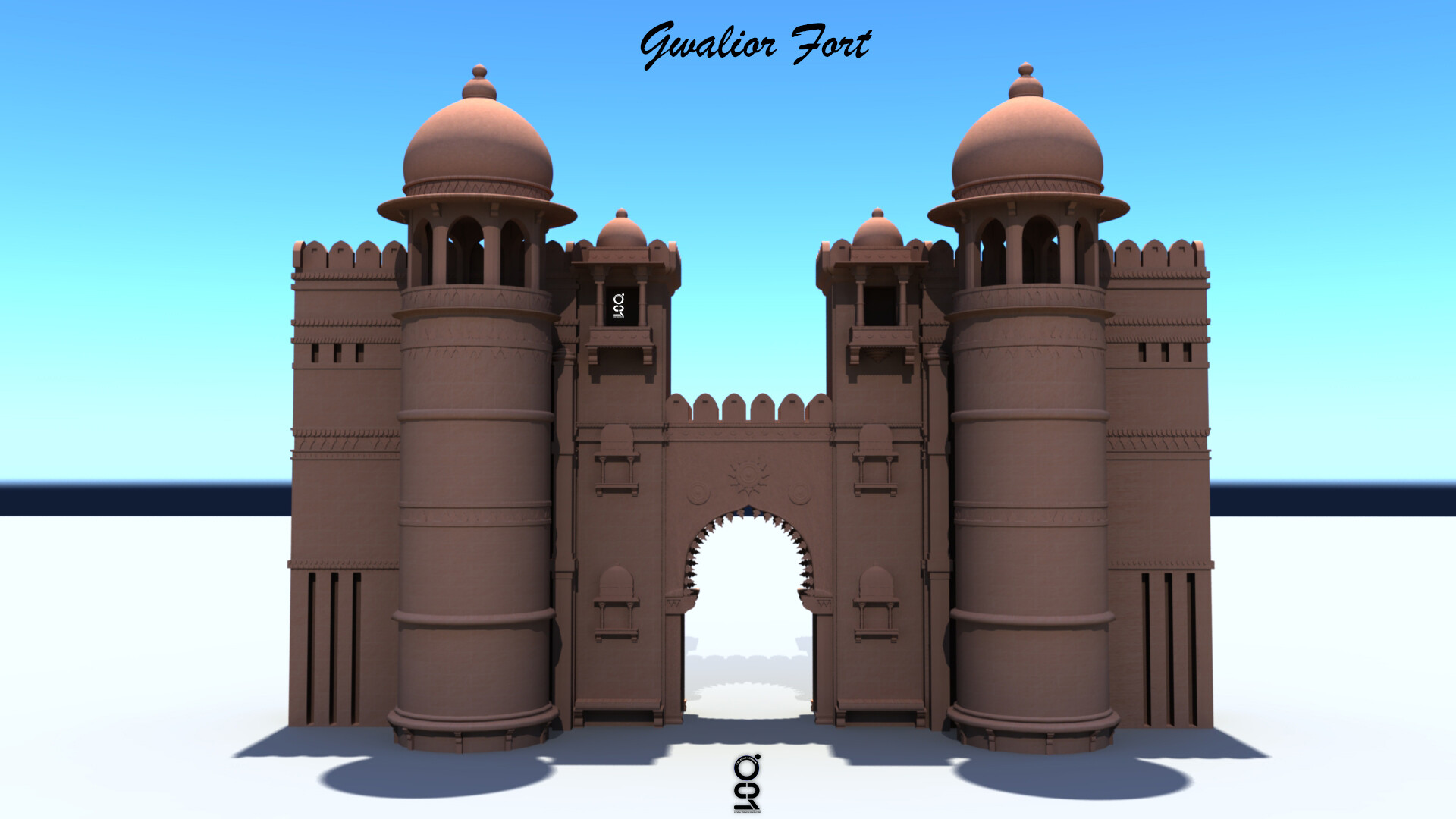 The Splendid Gate of Old Gwalior — Calisphere