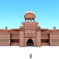 Artstation Gwalior Fort 3d Model Gopal Singh Rathore