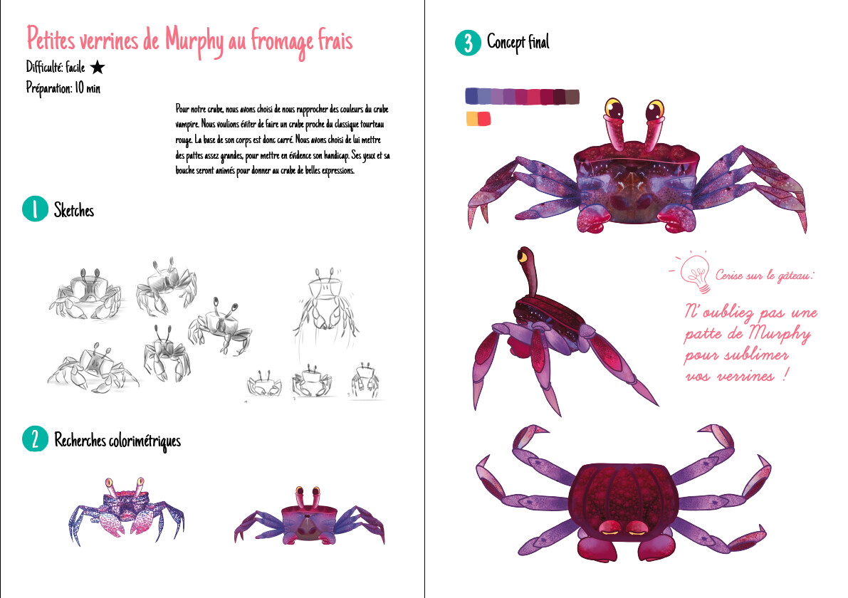 Artstation Saute De Crabe Student Short Film Lucie Martin