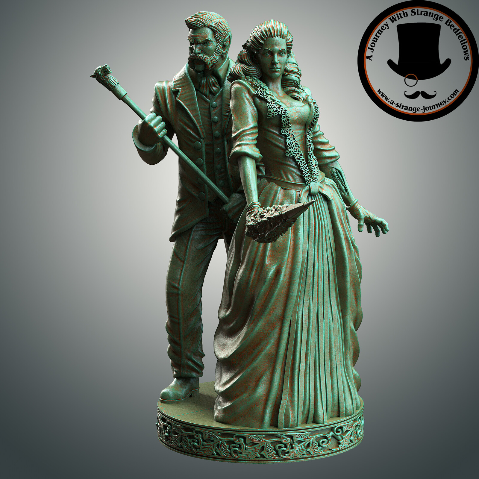 A Journey With Strange Bedfellows boardgame - 