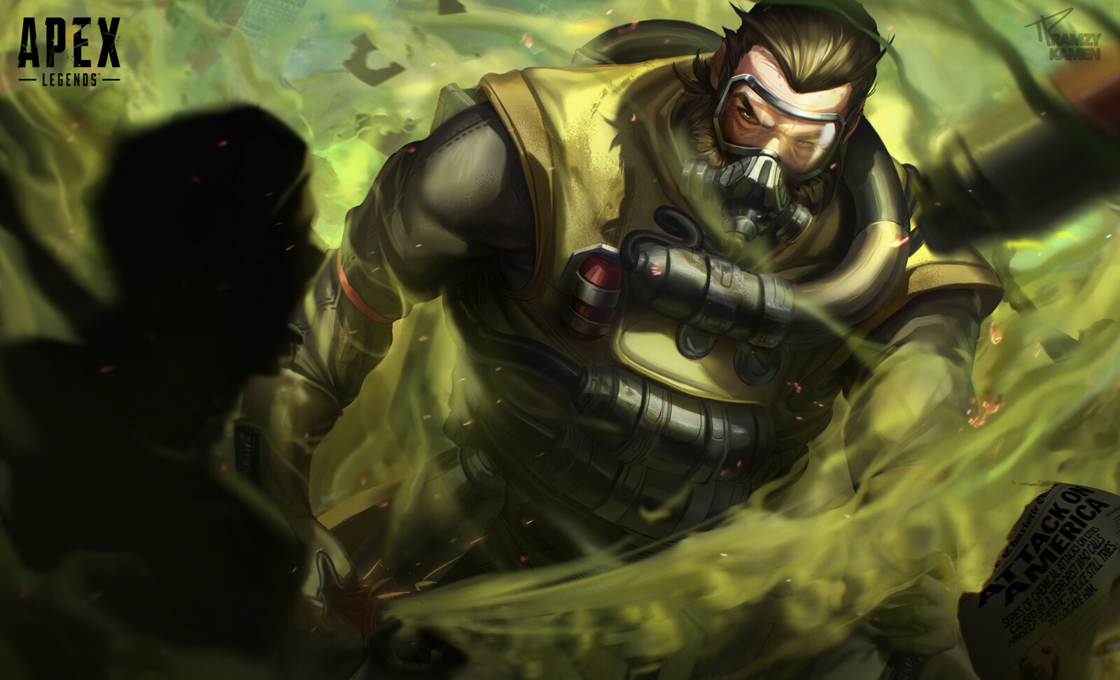 It's working... / Caustic-Apex Legends