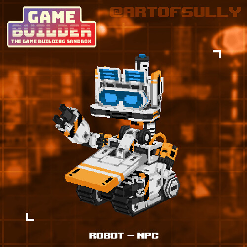 Robot - NPC (asset for 'Game Builder')