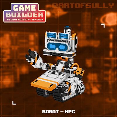 Robot - NPC (asset for 'Game Builder')