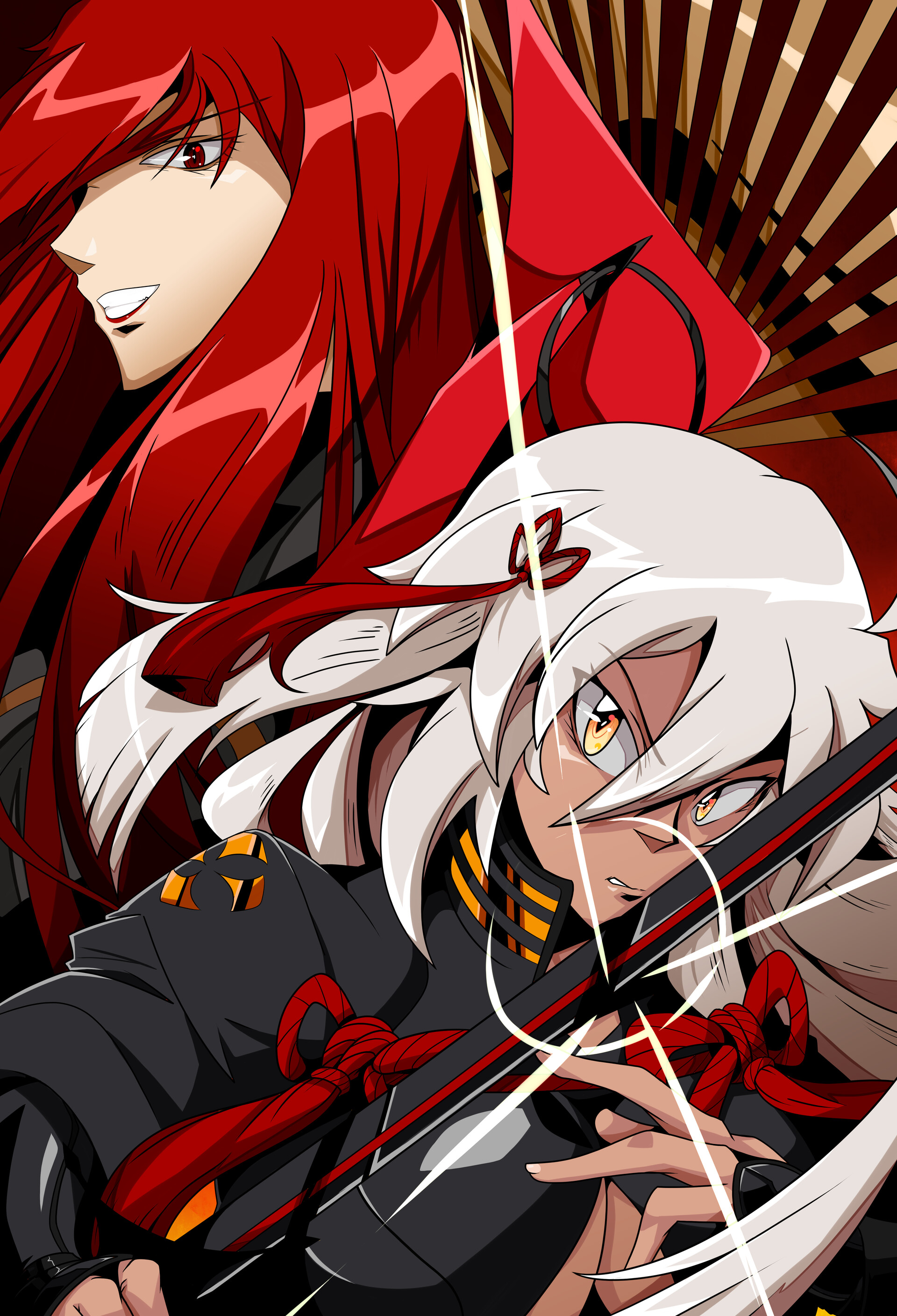 Okita X Nobunaga Fategrand Order Anime Wallpaper Hd Okita alter is so cute and fun. anime wallpaper hd