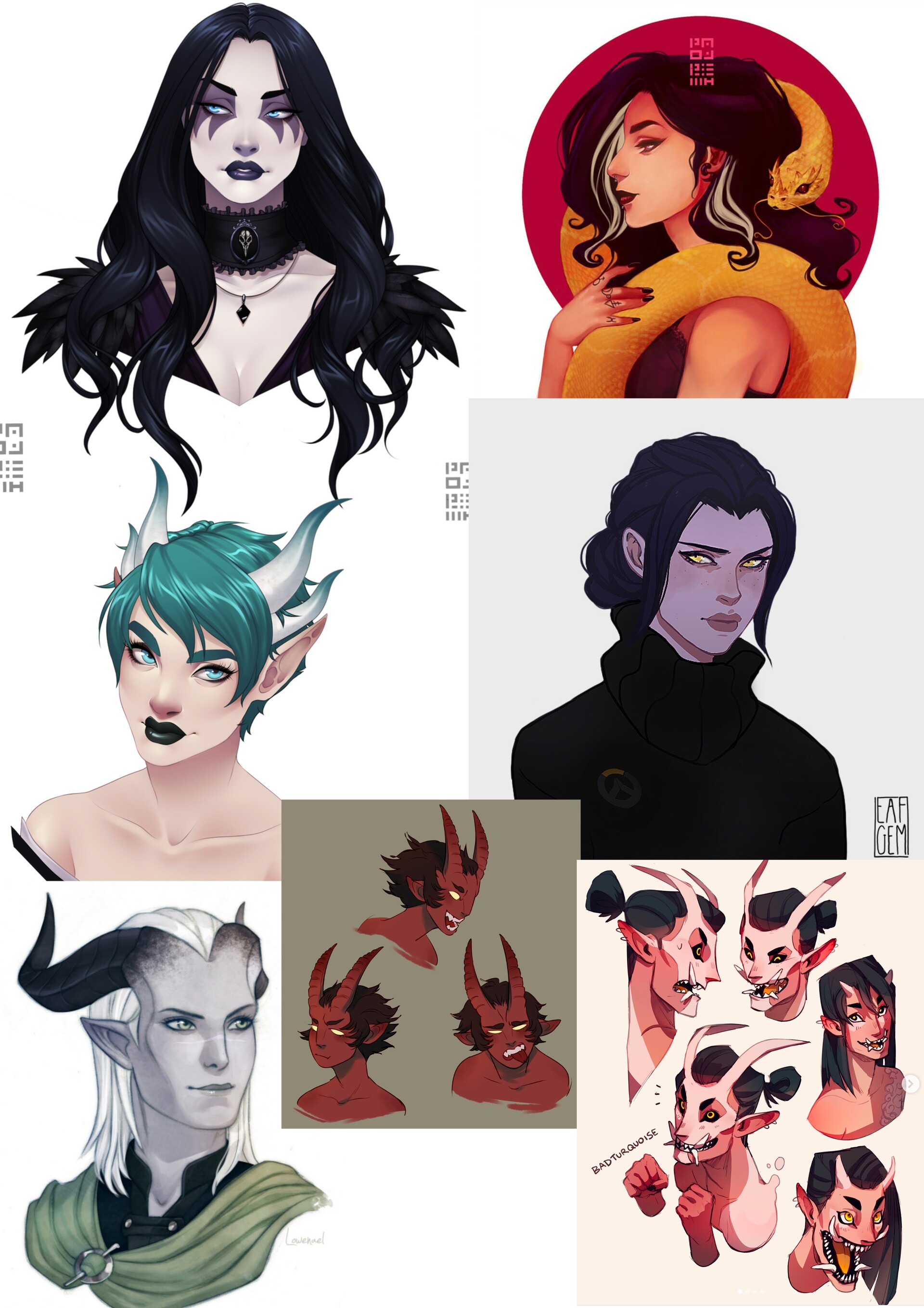 Artstation Character Headshot Jamie Lim Headshot reference sheet made for one of your oc's. artstation character headshot jamie lim