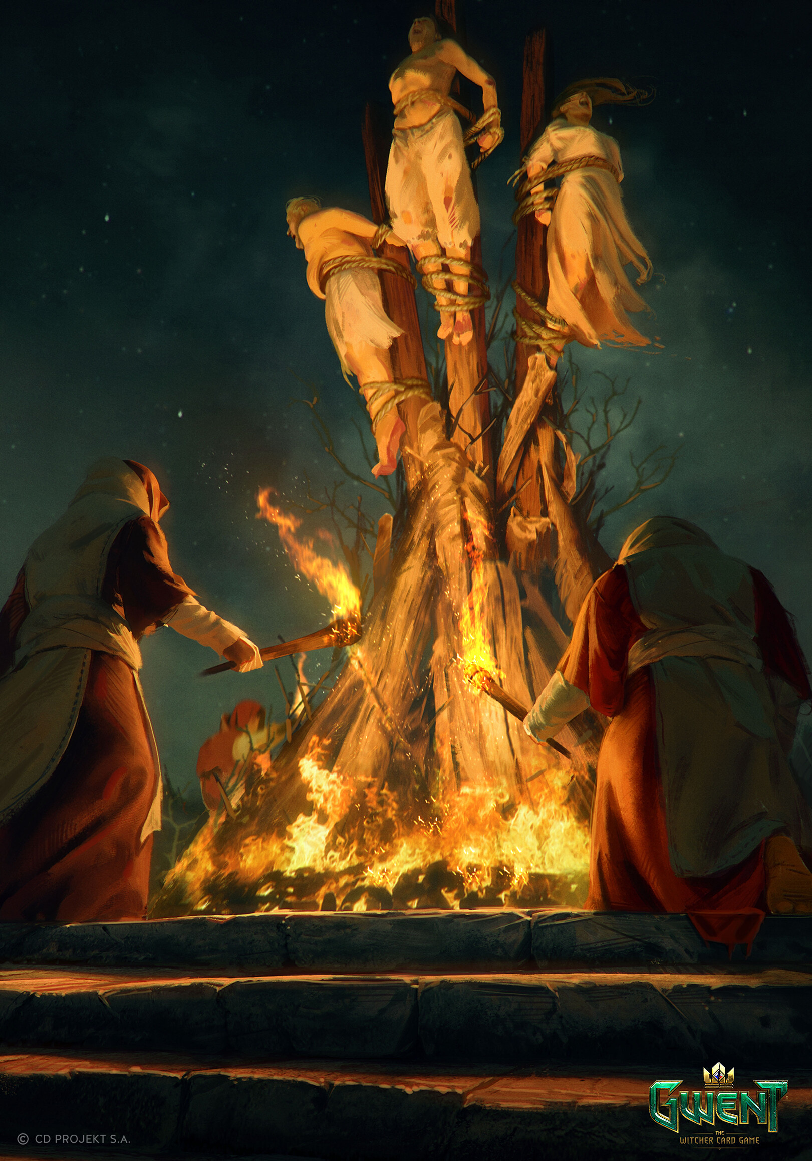 Damnation Gwent Novigrad Daniel Valaisis Fantasy Witch Dark Fantasy Art Witcher Art