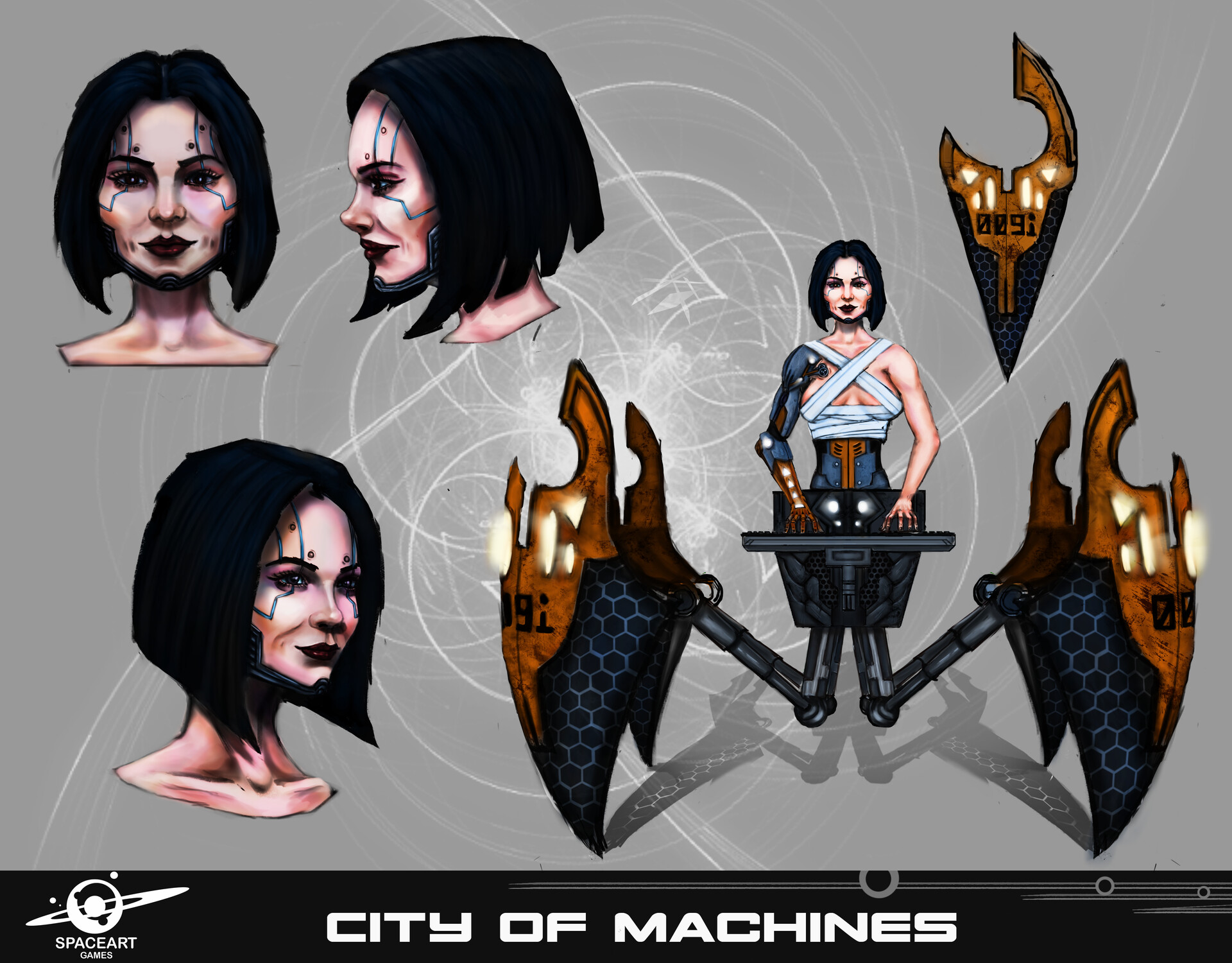 ArtStation - Project Sity of Machines