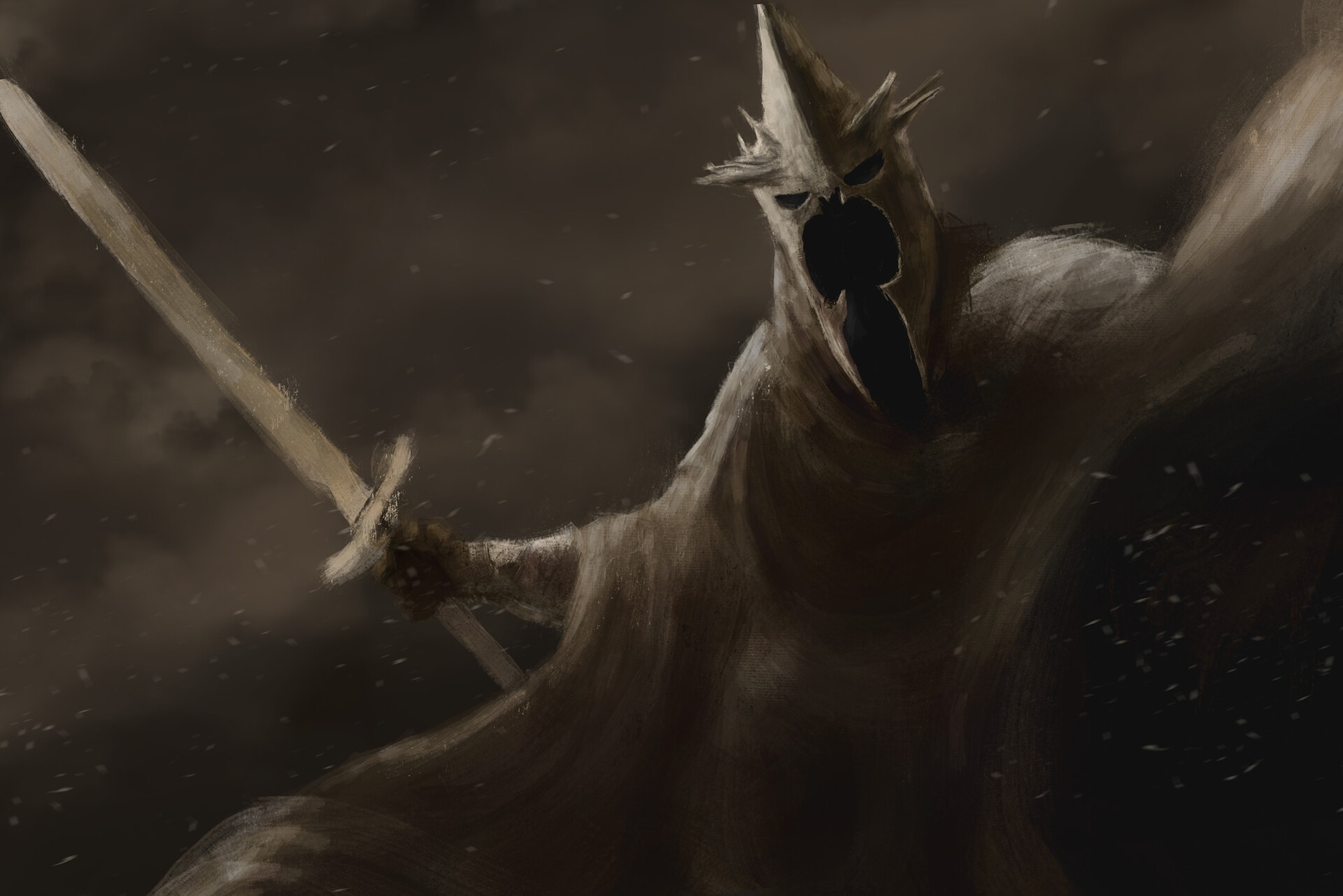 witch king of angmar wallpaper