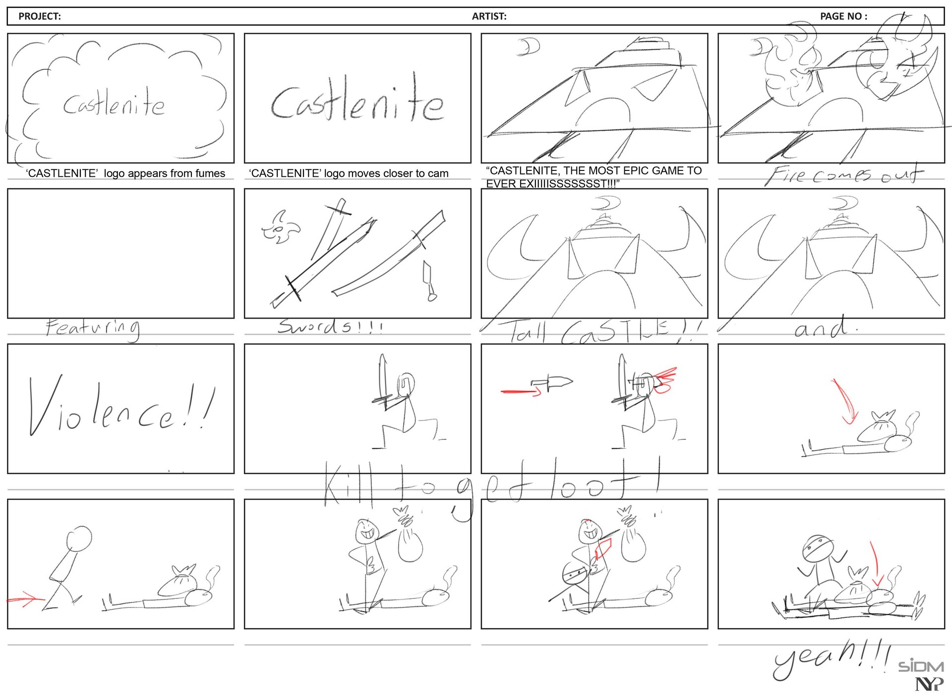 beginning illustration and storyboarding for games download