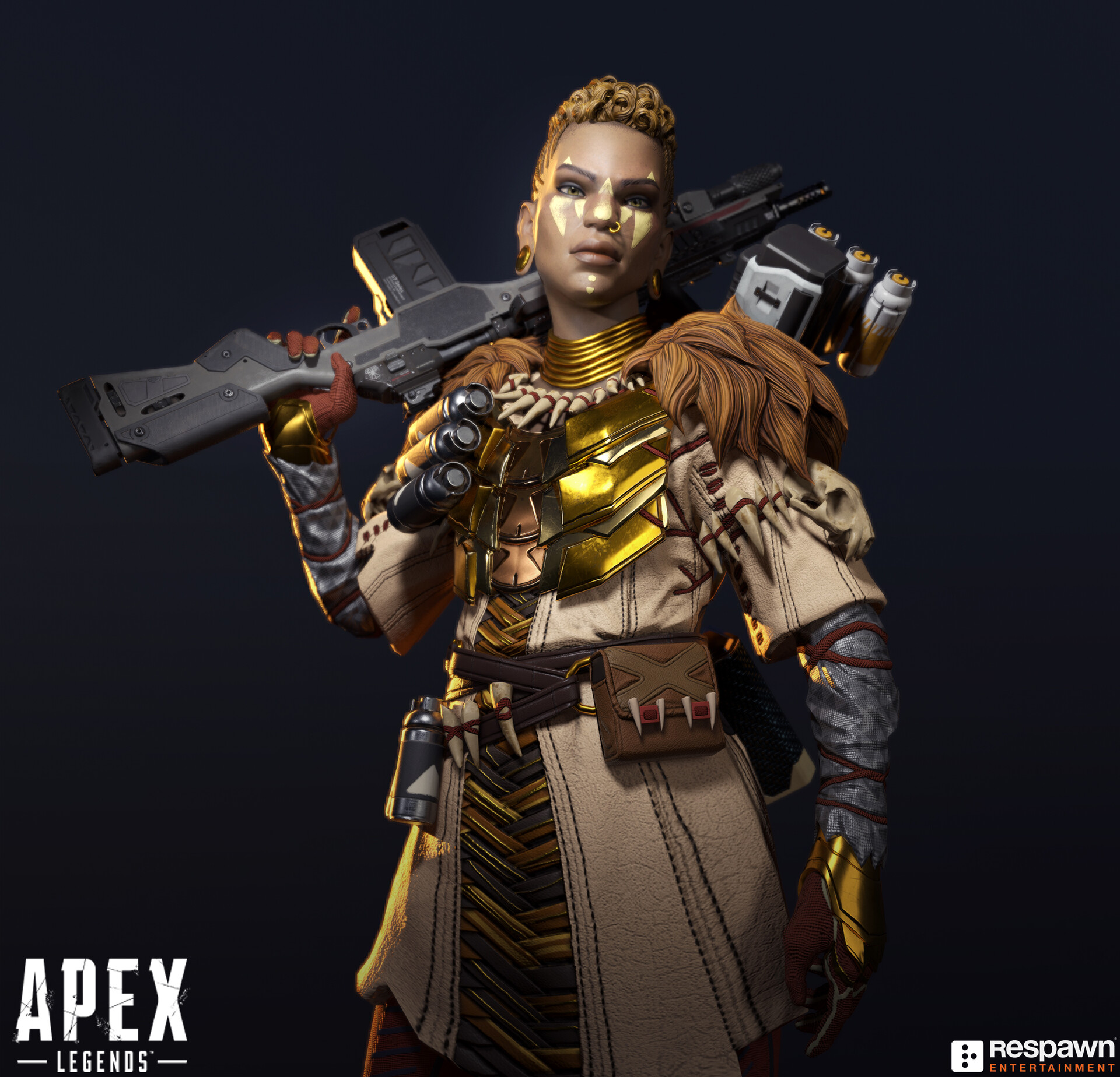 Artstation Bangalore Legendary Outland Warrior Skin Patrick Yeung