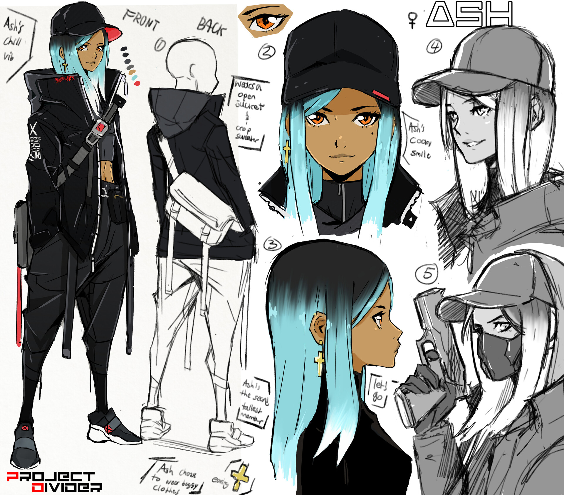 Artstation Concept Art Ash Project Divider Mitch Lucas