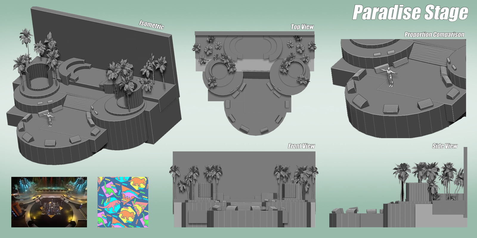 3D Mock-Up made in ZBrush