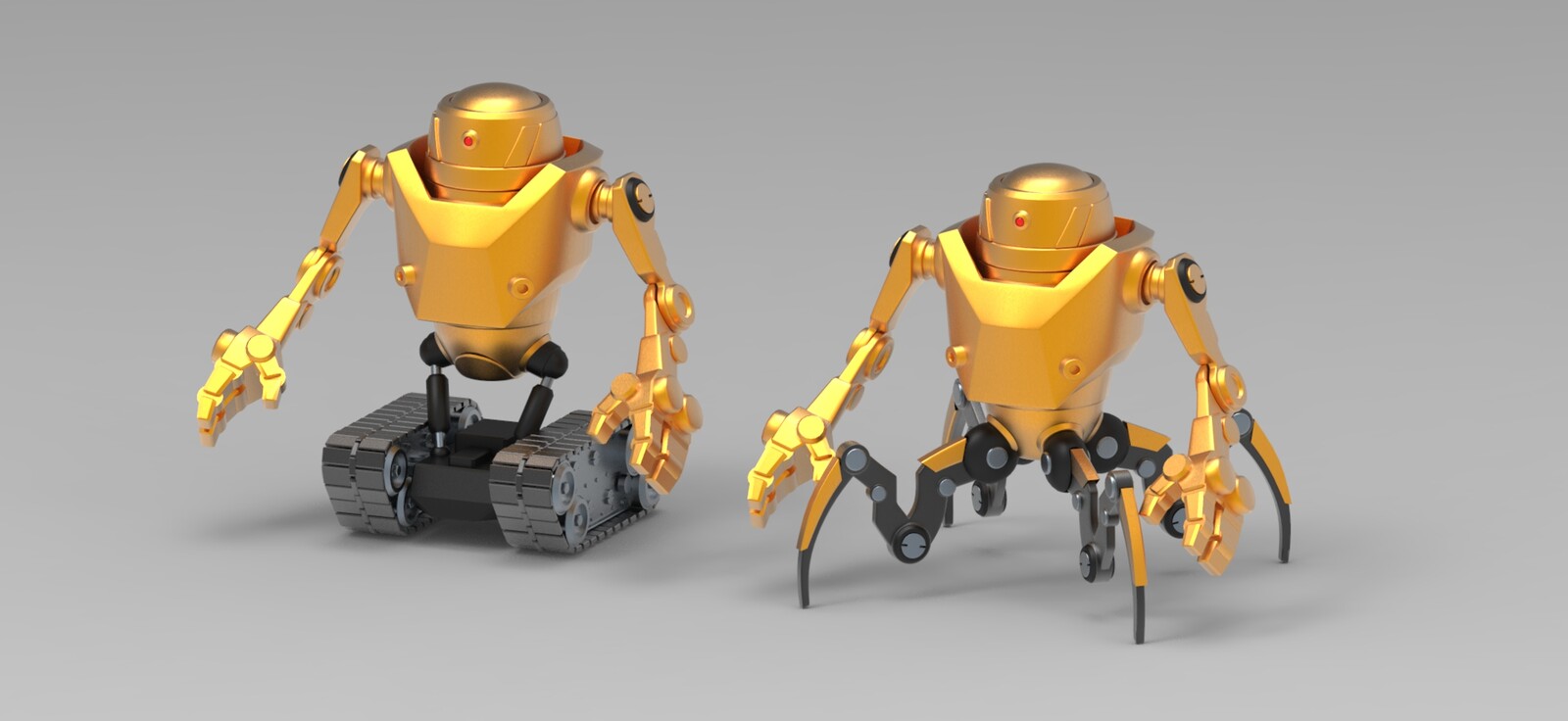 Bulkier robot variants