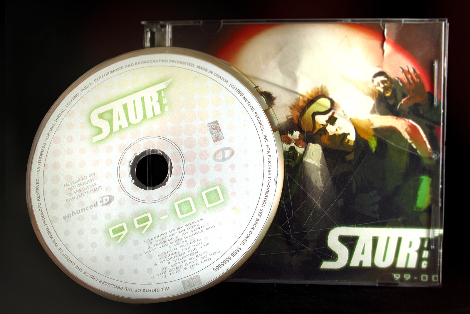 Cover with CD