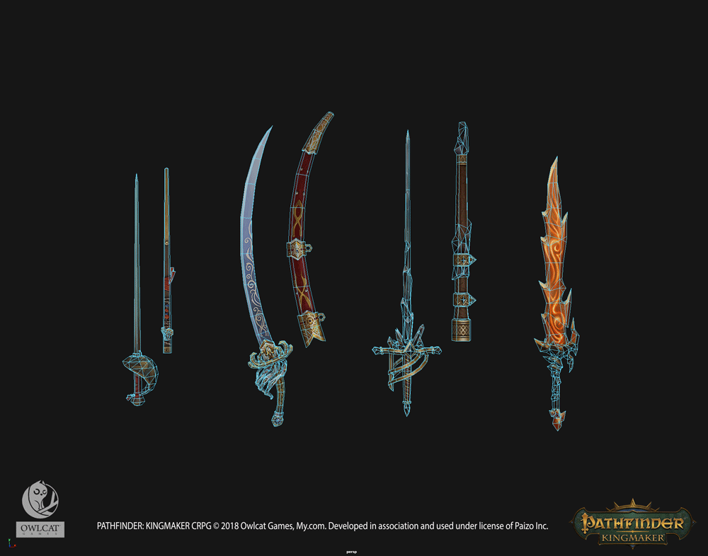 Двухклинковый меч pathfinder. Фальшион меч фэнтези. Pathfinder: kingmaker (2018). Kingmaker дуэльный меч. Pathfinder kingmaker клинок звезда.
