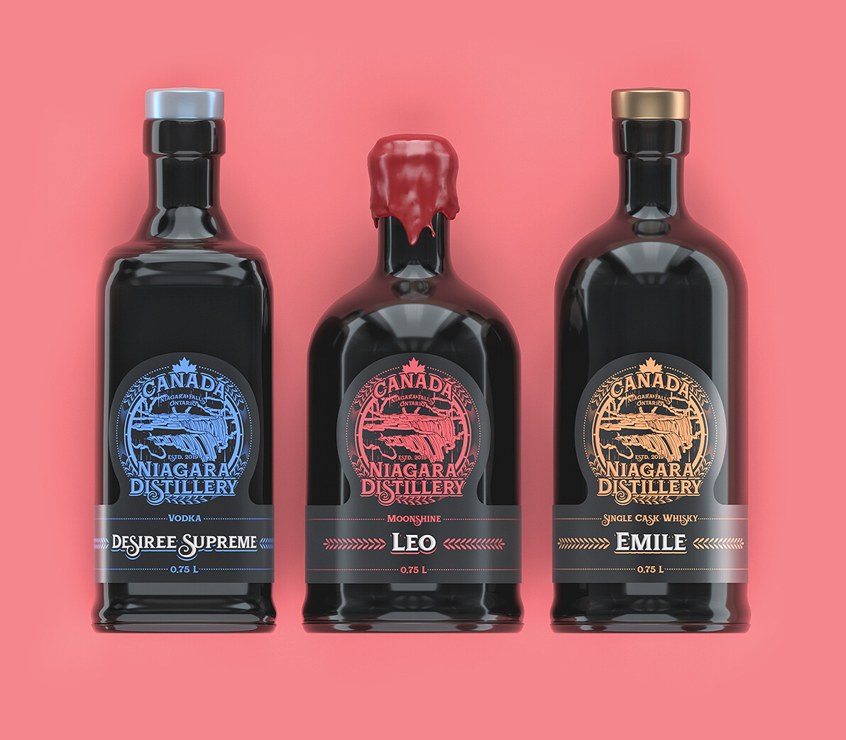 ArtStation Label design & product work)